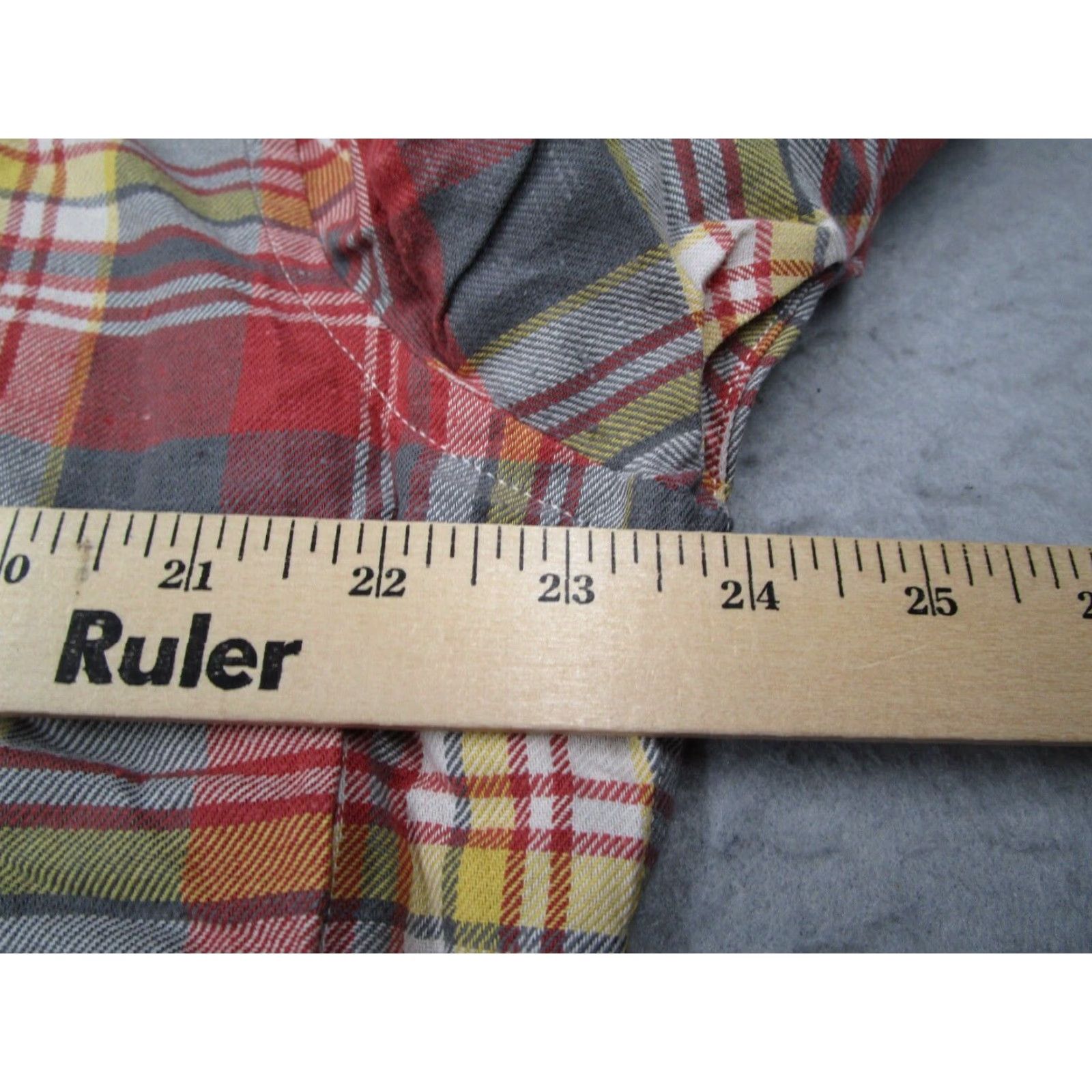 Levi's VINTAGE Levi's Men's Shirt Long Sleeve Button Up Twill Plaid Casual Workwear 2XL Red Size US XXL / EU 58 / 5 - 6 Thumbnail