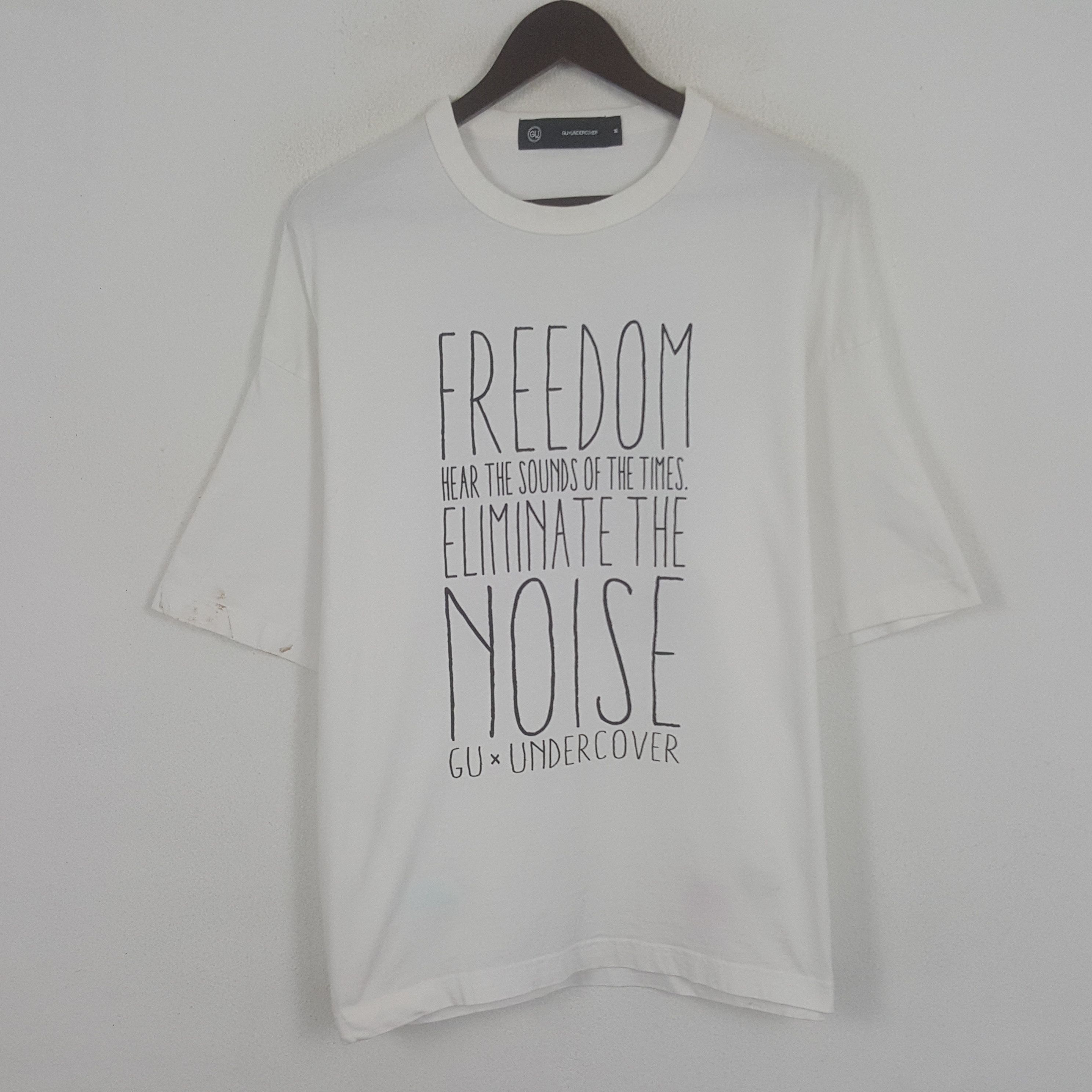 GU × Undercover × Vintage Vintage Undercover x GU Custom Big U Style Tshirt Size US XL / EU 56 / 4 - 3 Thumbnail