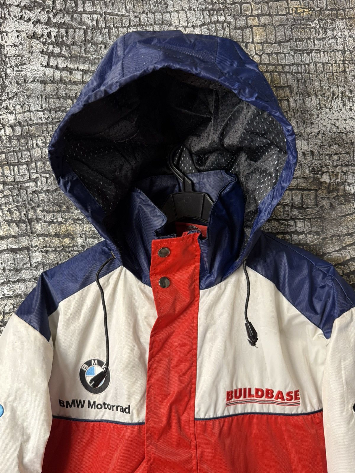 BMW BMW Vintage Jacket Big Logo Team Buildbase Motorrad Size US L / EU 52-54 / 3 - 7 Thumbnail