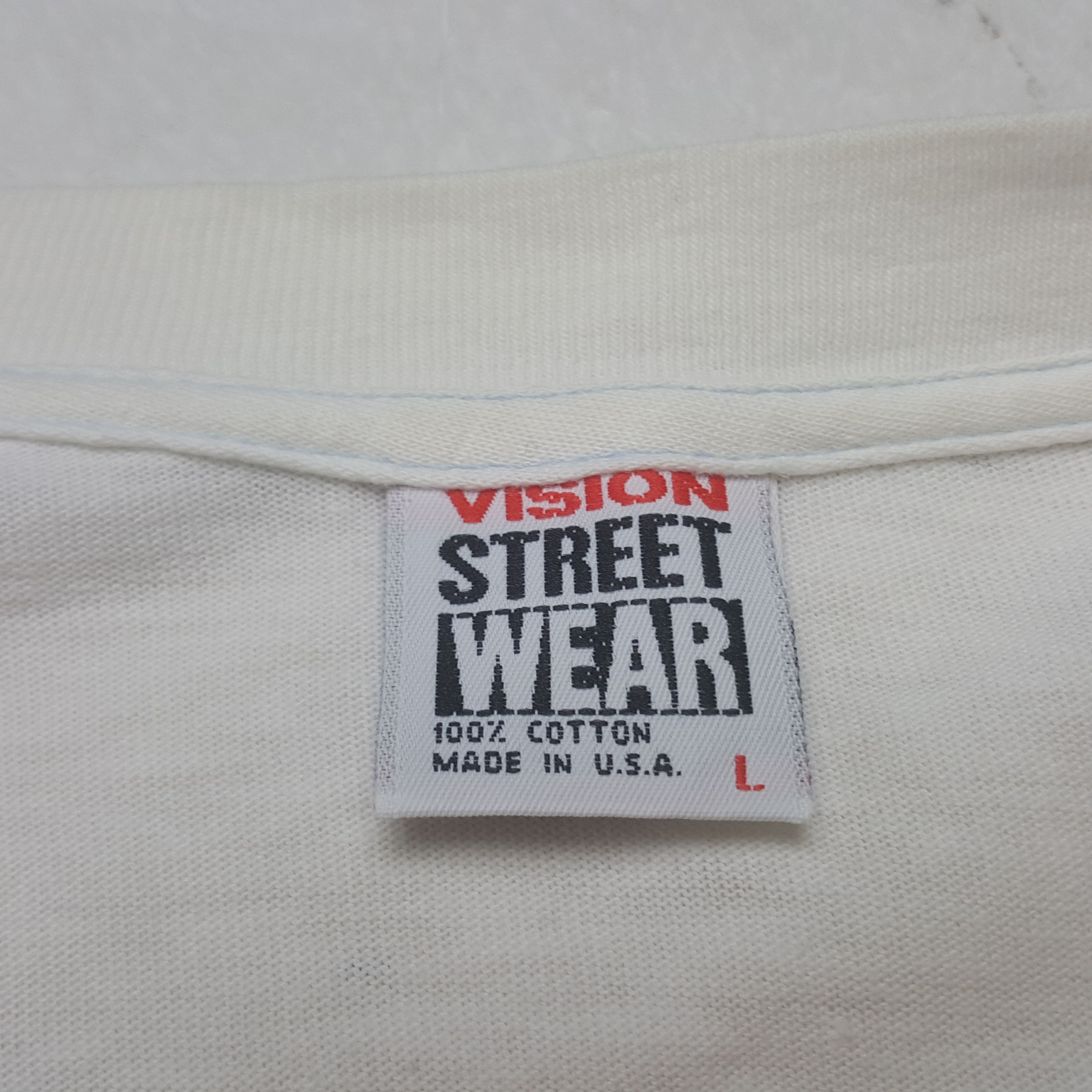 Vision Streetwear Vintage Vision Streetwear 1987 Hip-hop Style Tshirt C301N14 Size M / US 6-8 / IT 42-44 - 5 Thumbnail