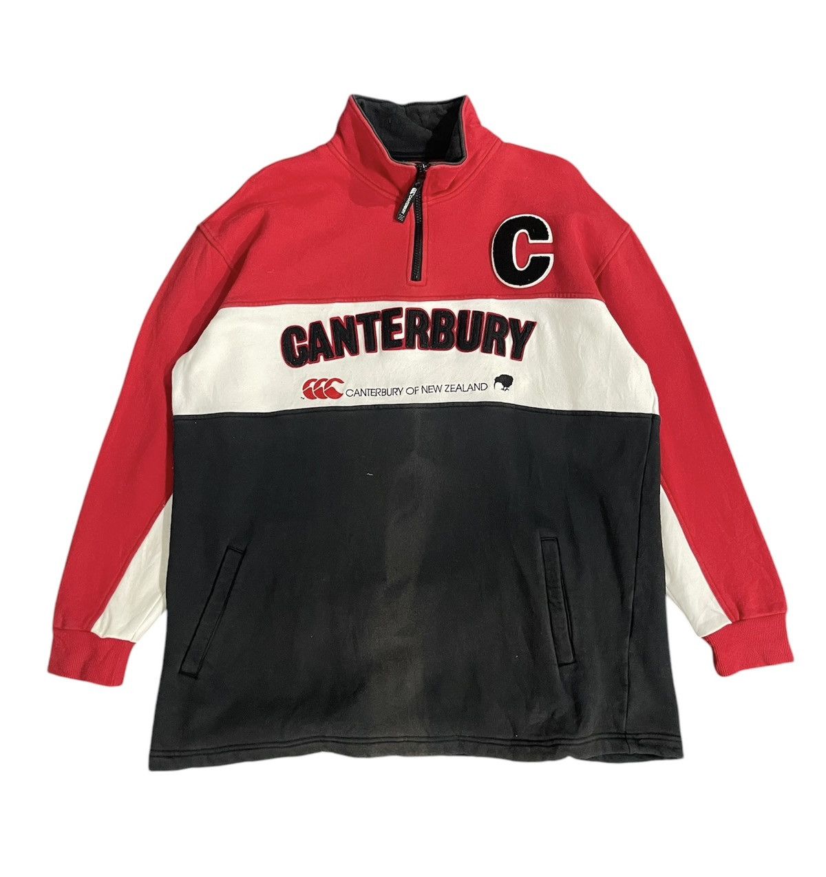 Canterbury of New Zealand Vintage Canterbury Of New Zealand Half Zipper Size US L / EU 52-54 / 3 - 1 Thumbnail