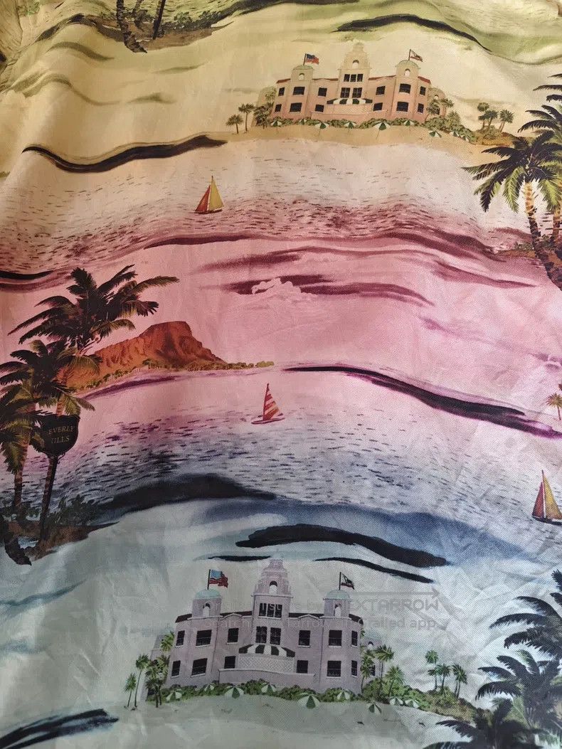 Amiri Amiri Gradient Hawaiian silk shirt Size US S / EU 44-46 / 1 - 3 Thumbnail