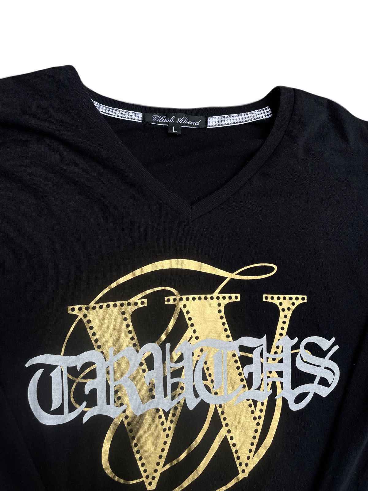 If Six Was Nine 2000s Japanese archive Vkei Poem V-neck Long Sleeve Tee Size US S / EU 44-46 / 1 - 4 Thumbnail
