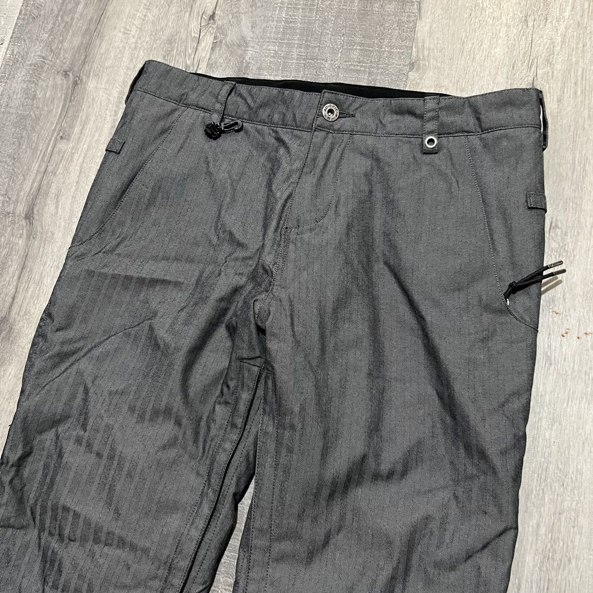 686 × Dickies 686 x Dickies Womens Grey Boot Cut Ski Snowboard Pants Size 33" - 2 Thumbnail