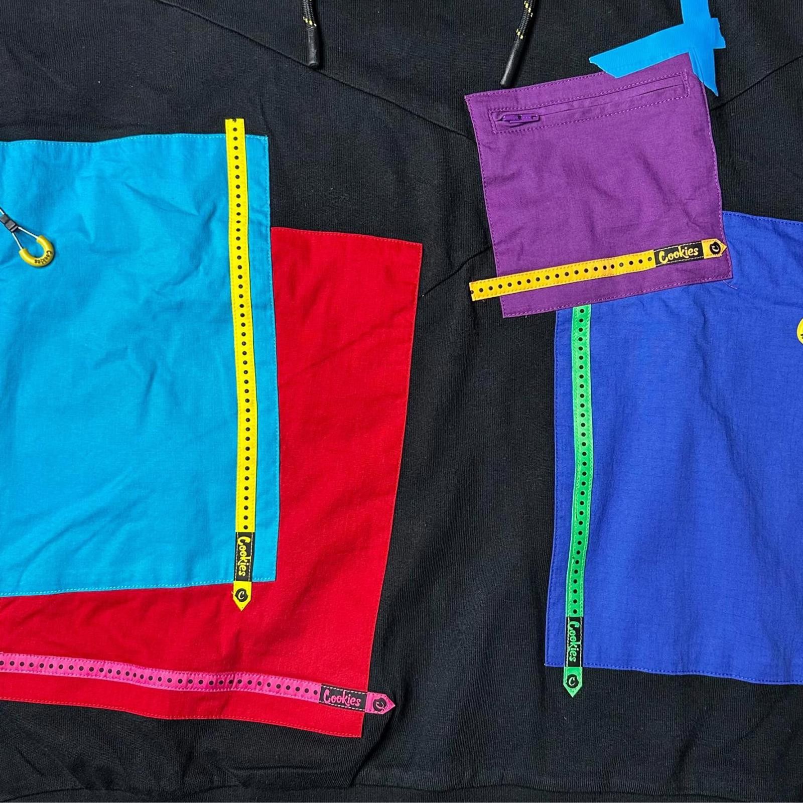Cookies NWT Cookies Worldwide Colorblock Zipper Hoodie Black Mens XL Size US XL / EU 56 / 4 - 3 Thumbnail