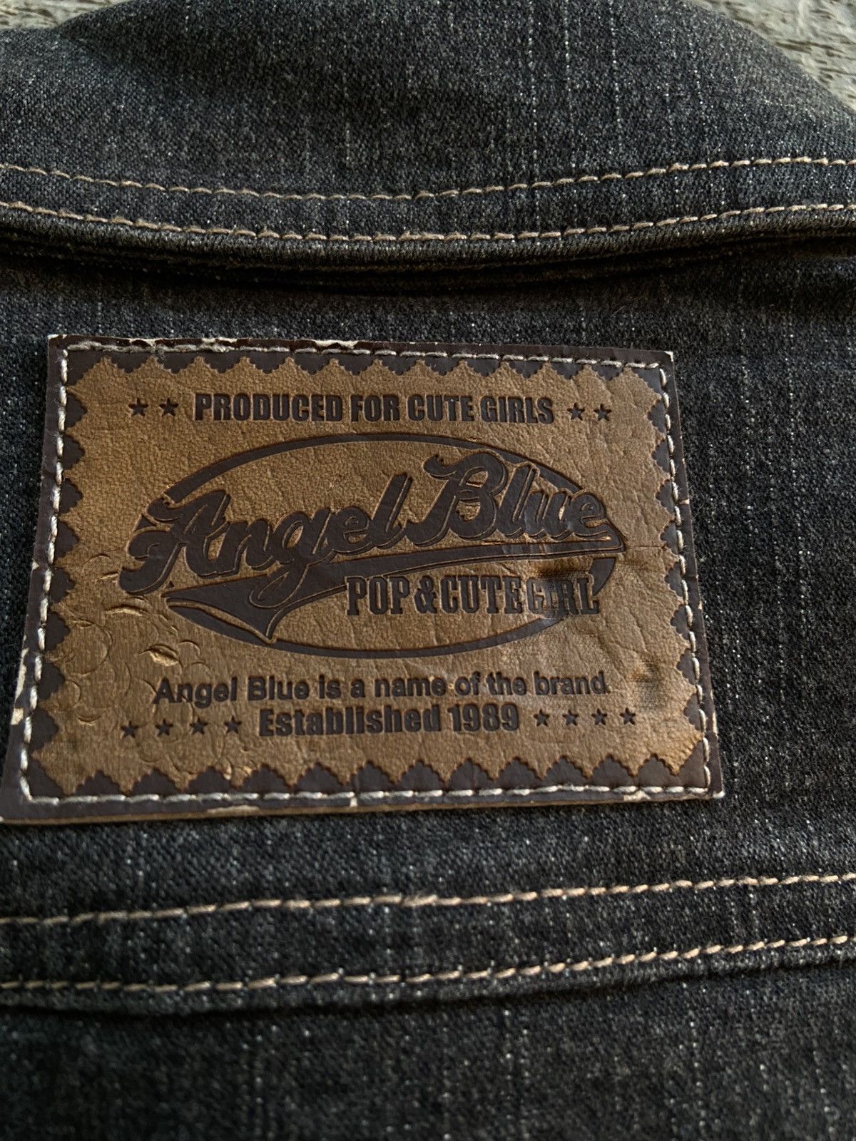 Angel Blue 2000s Angel Blue x Warner Bros - Snap Button Denim Jacket Size M / US 6-8 / IT 42-44 - 8 Thumbnail