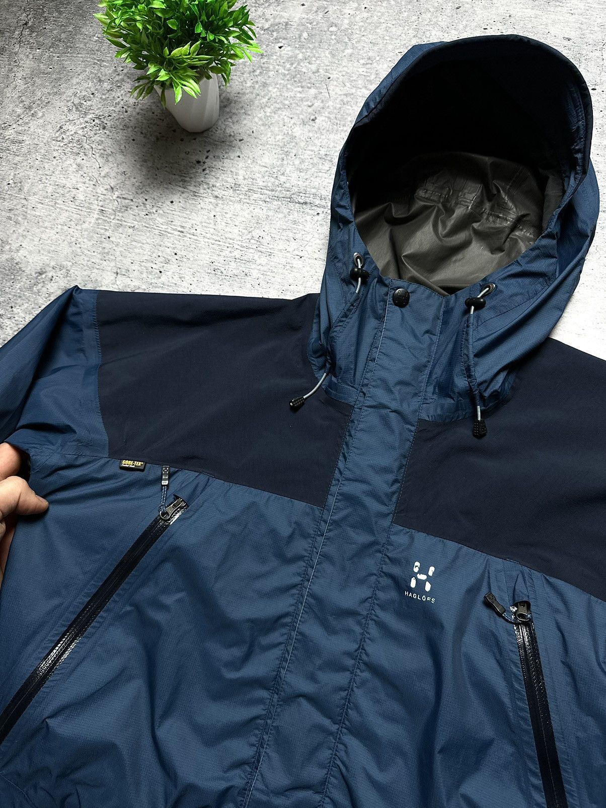 Haglofs Vintage Haglofs Gore-Tex Paclite Shell Outdoor Rain Jacket Size US S / EU 44-46 / 1 - 6 Thumbnail