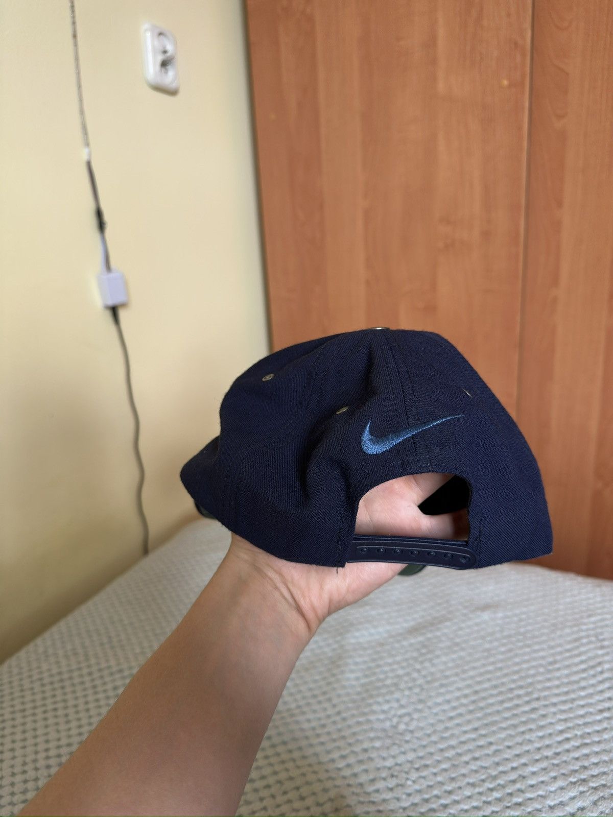 Nike Nike vintage cap big swoosh logo y2k streetwear Size ONE SIZE - 4 Thumbnail