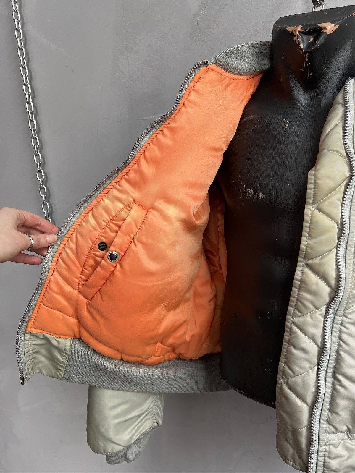 Schott Schott Vintage Bomber ma 1 Jacket Oversized crop Size US M / EU 48-50 / 2 - 13 Thumbnail