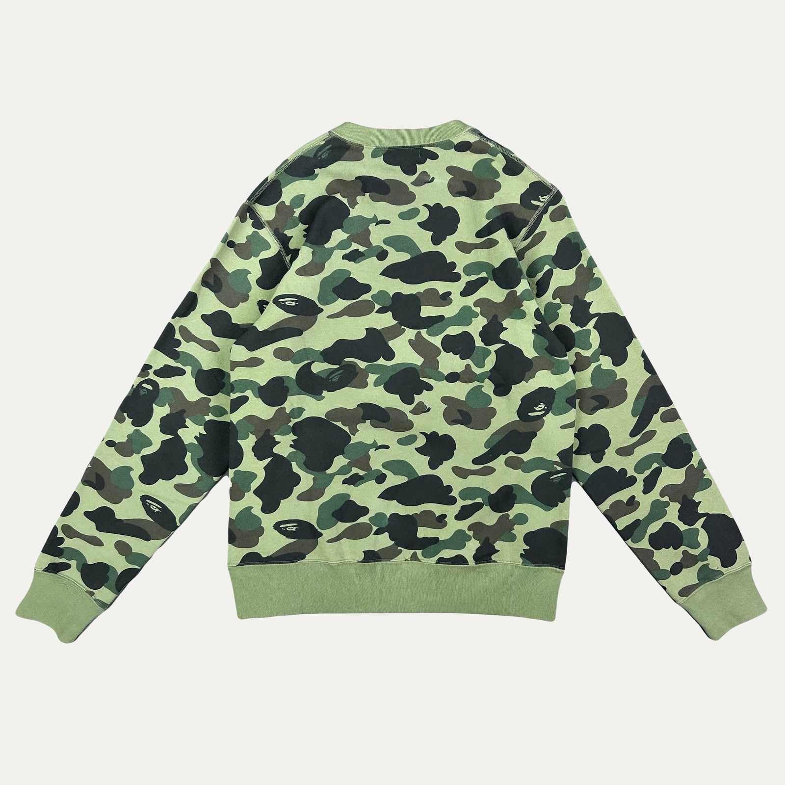 Bape Bape All Over Camo Crewneck Size US L / EU 52-54 / 3 - 2 Thumbnail