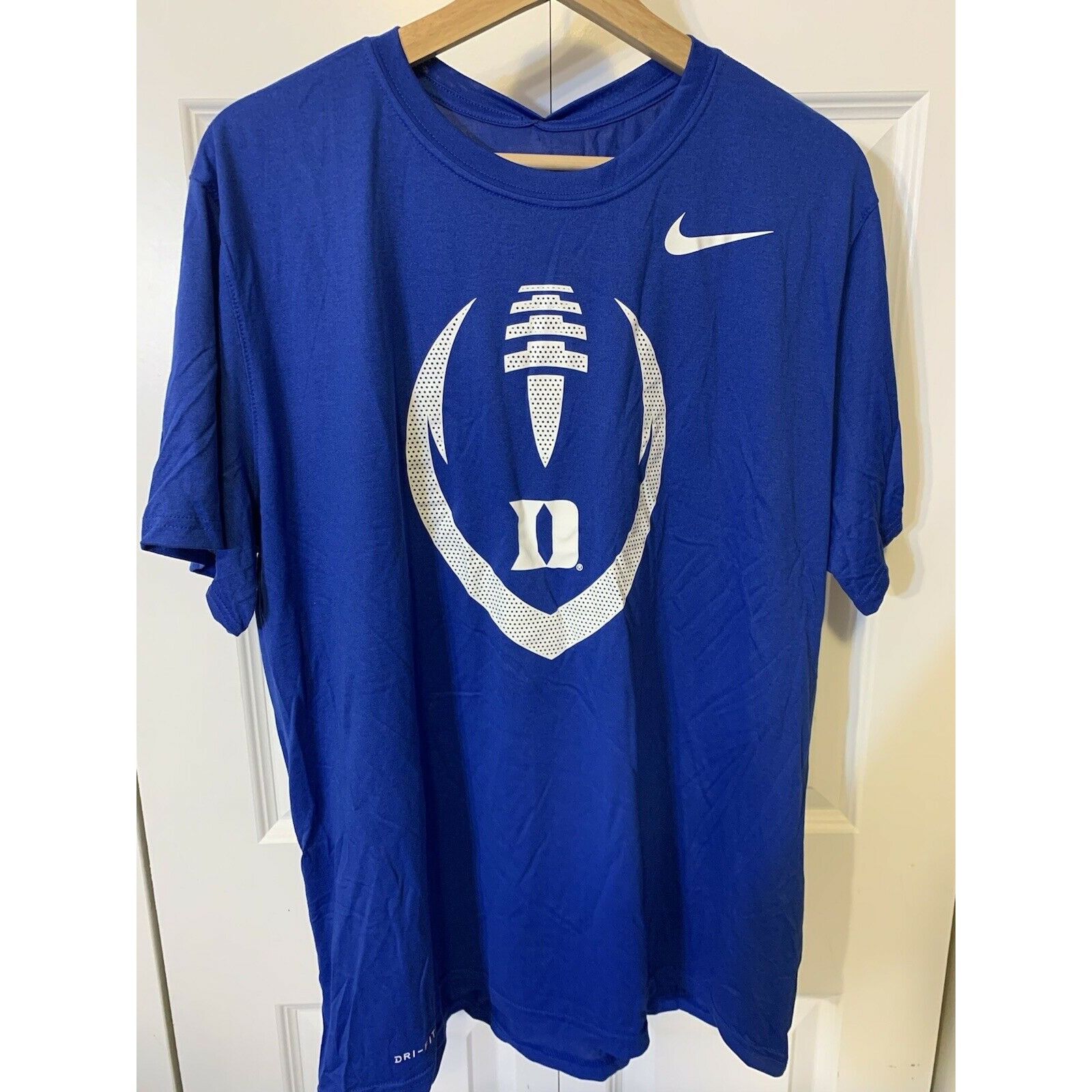 Nike New Nike Dri Fit Football D T-Shirt Men’s Sz XL Blue NWT Size US XL / EU 56 / 4 - 5 Thumbnail