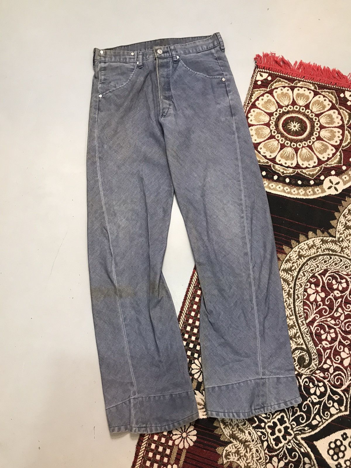 Levi's Vintage Levi’s engineer jeans denim courtrize Size US 32 / EU 48 - 8 Thumbnail