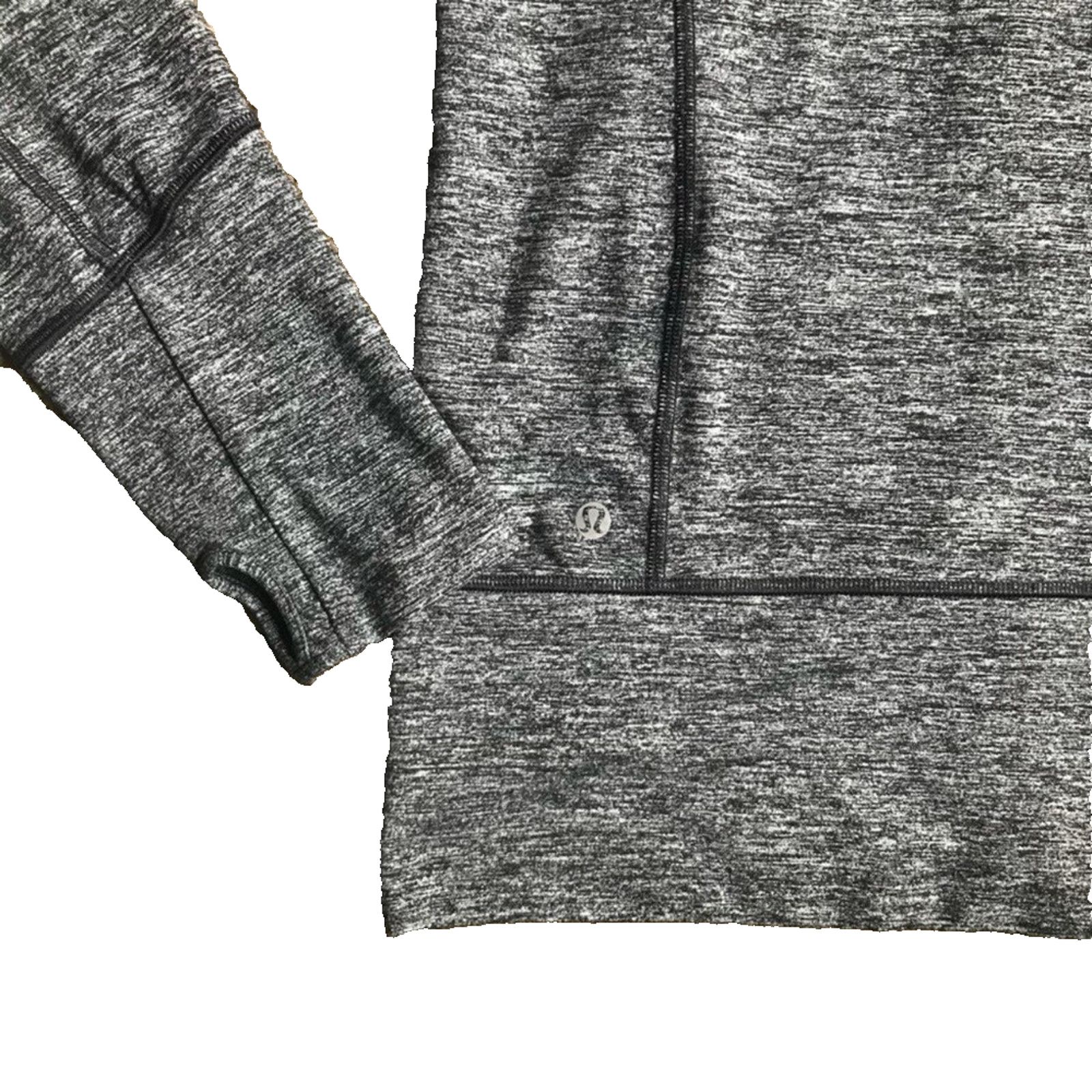 Lululemon Lululemon Gray Scuba Zip Up Hoodie Jacket Sz 4 Yoga Pockets Size S / US 4 / IT 40 - 4 Thumbnail