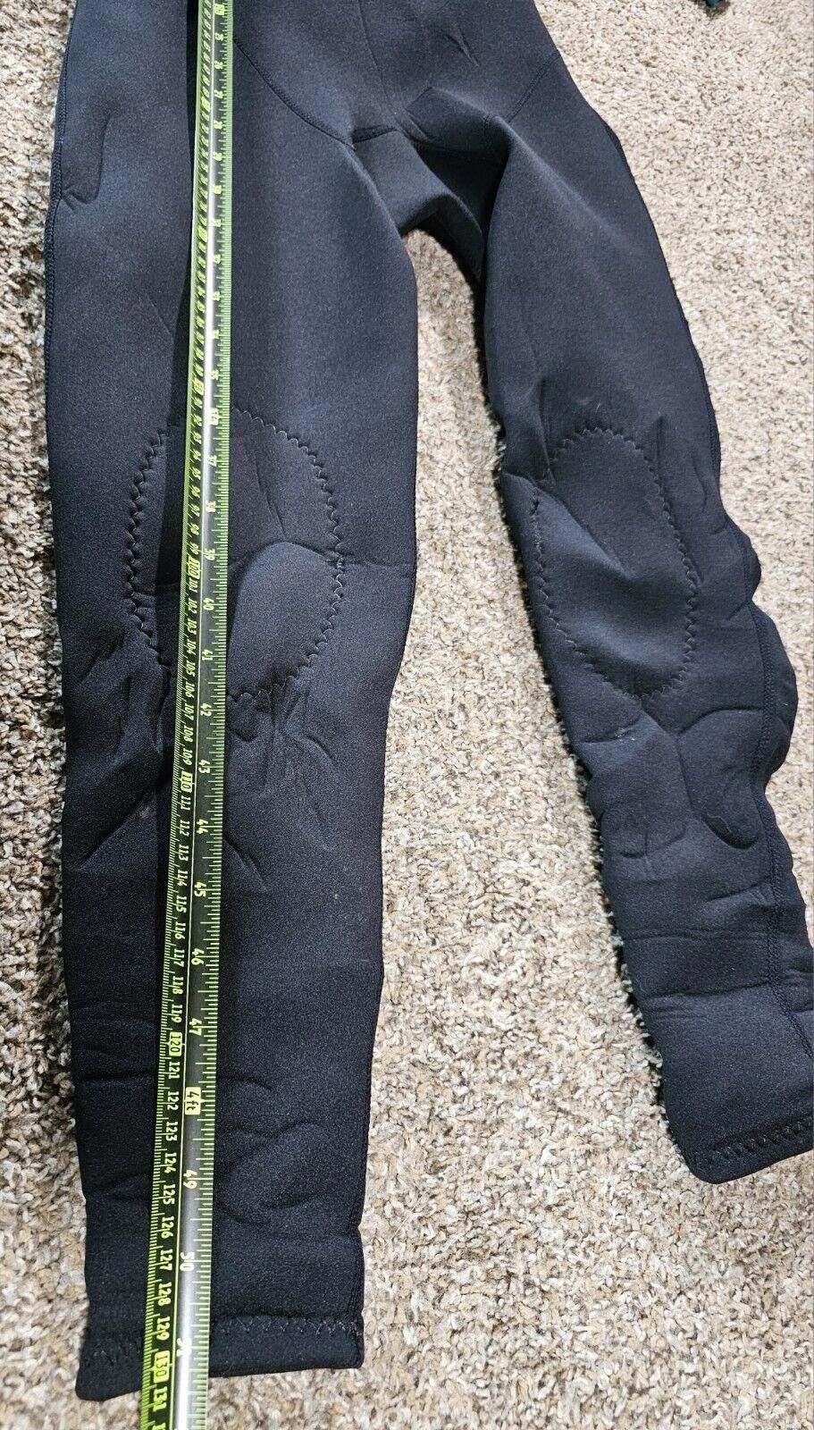 Designer Gladiator Black Blue Full Body Wetsuit Sz 10 Zip USA Made Size ONE SIZE - 6 Thumbnail
