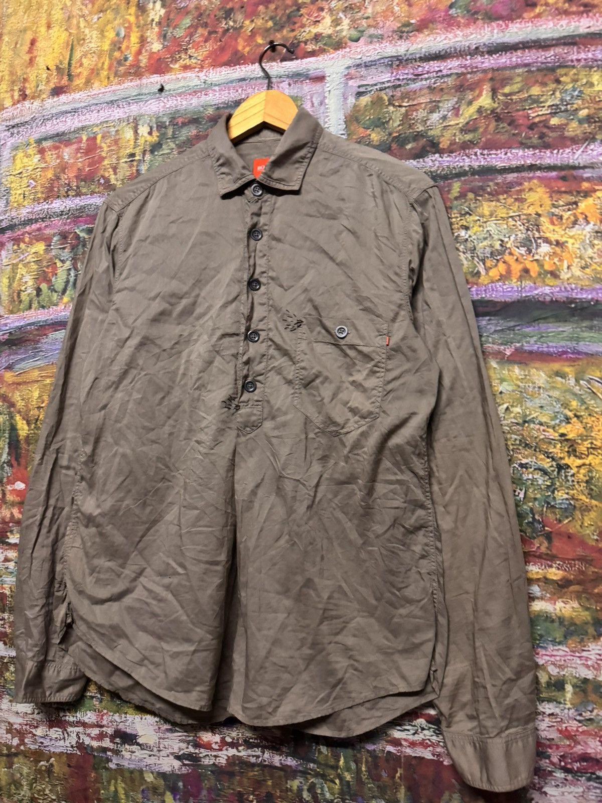 Hugo Boss Hugo Boss Half button up Size US M / EU 48-50 / 2 - 5 Thumbnail