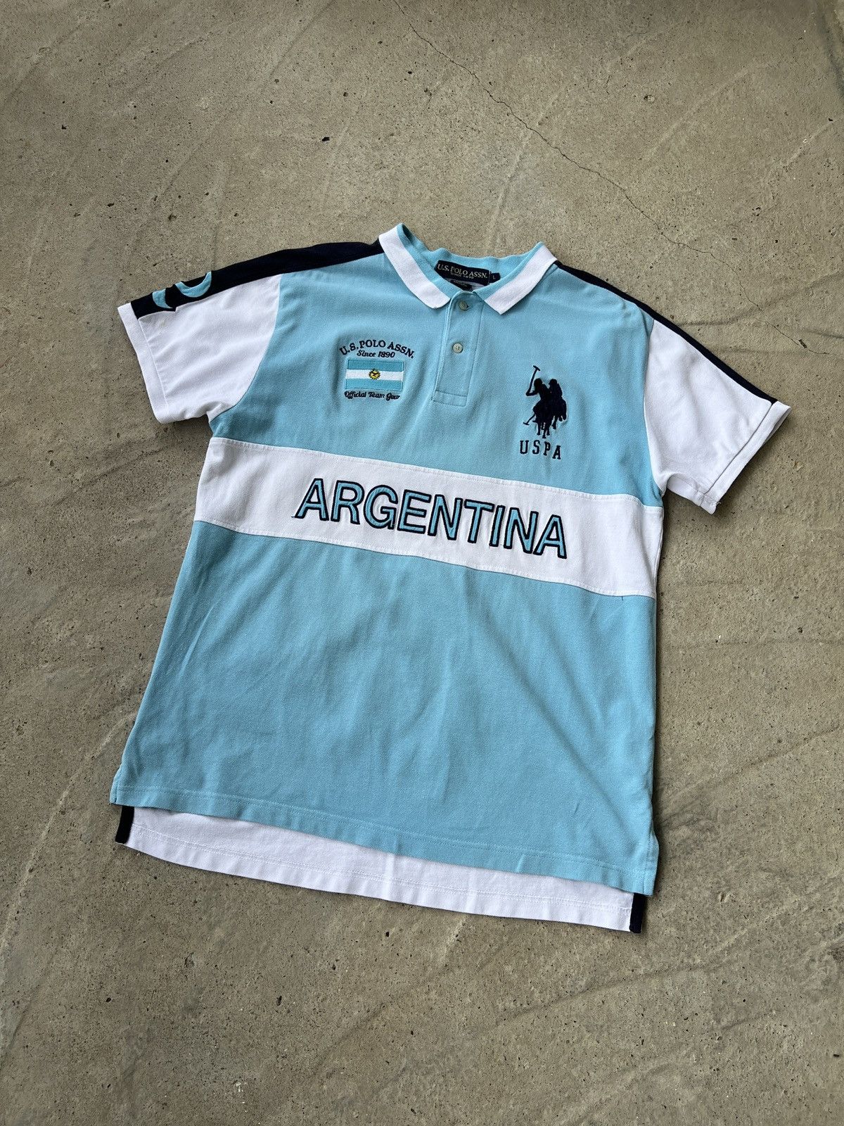 U.S. Polo Assn. U.S. Polo Assn. Argentina Polo Shirt Size US L / EU 52-54 / 3 - 1 Thumbnail