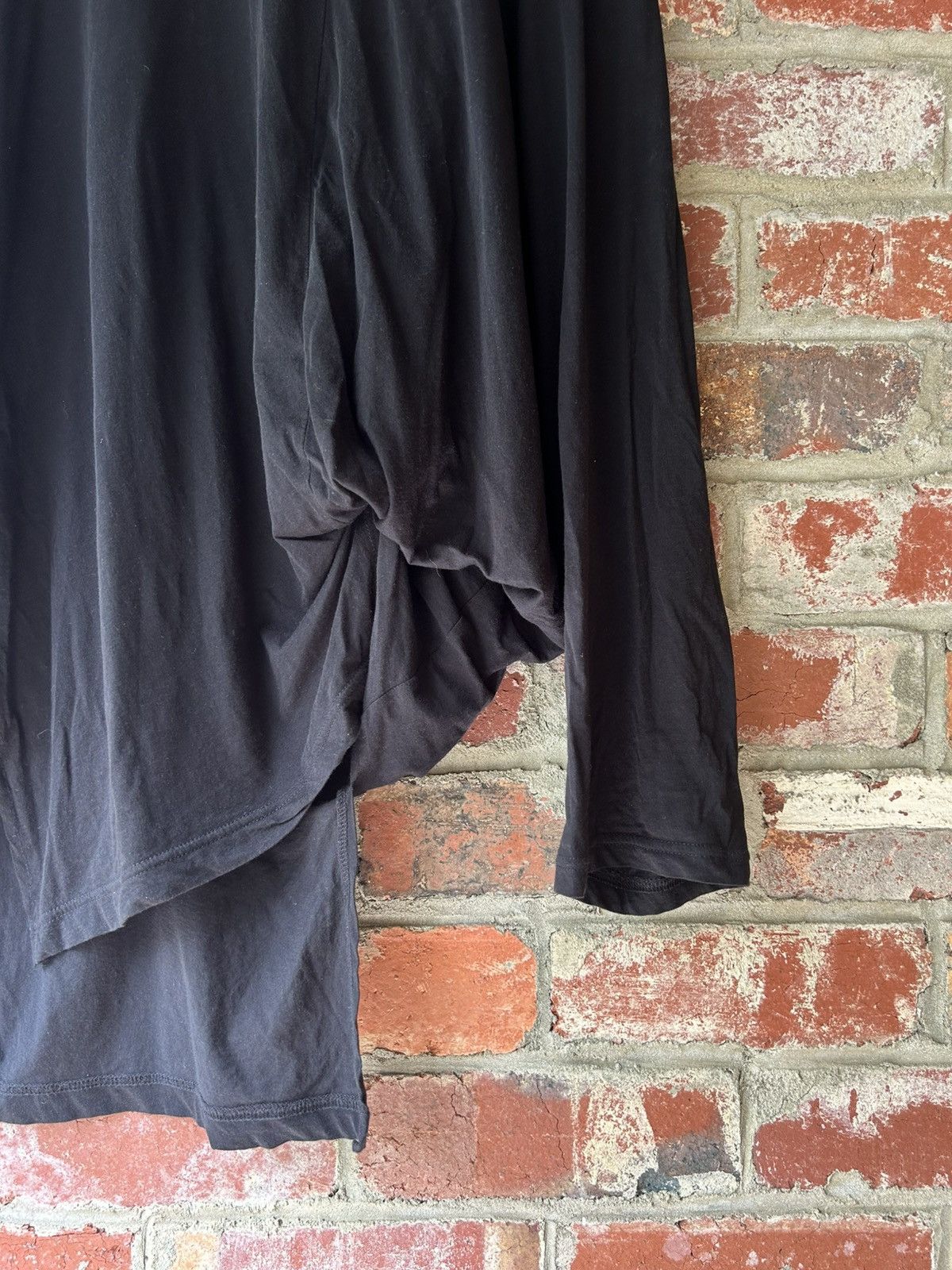 Yohji Yamamoto Pour Homme SS19 Asymmetrical Longsleeve Size US L / EU 52-54 / 3 - 3 Thumbnail