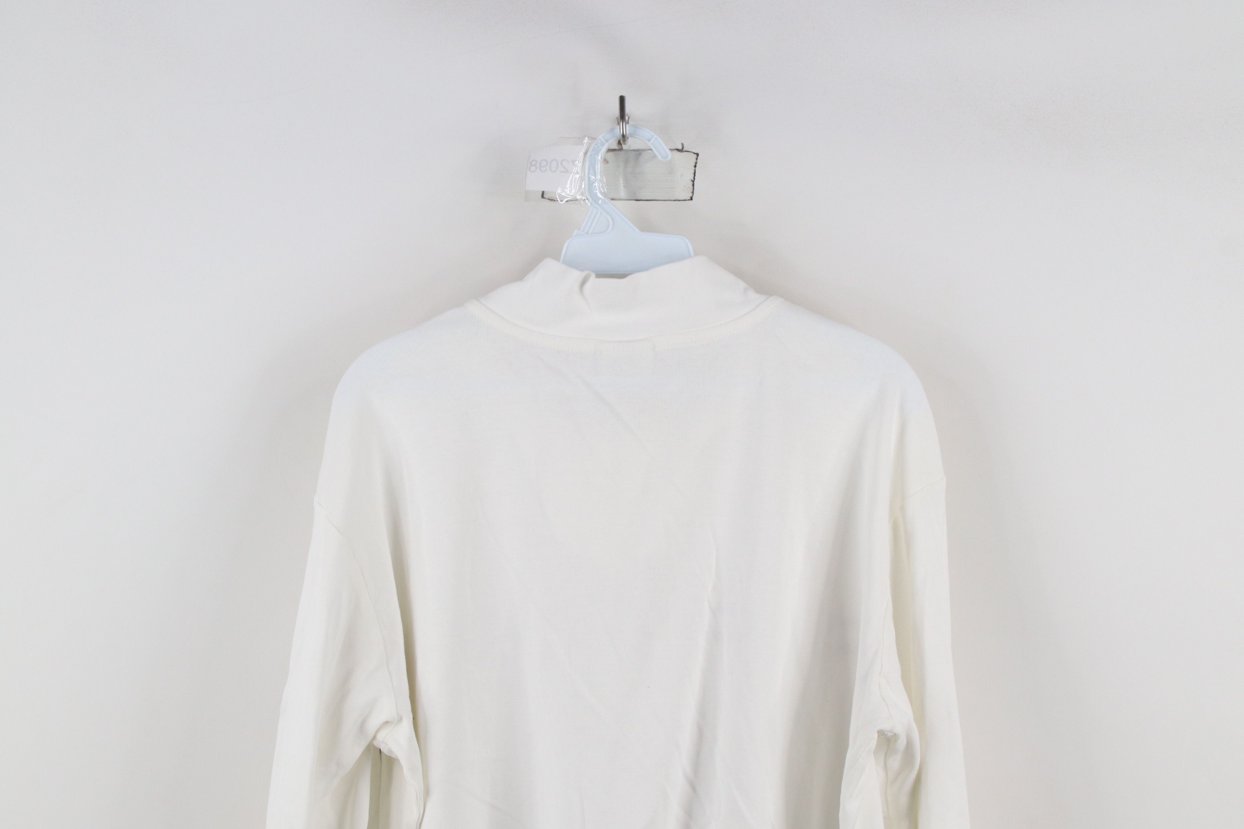 Disney × Vintage Vintage 90s Disney Striped Half Zip Pullover Shirt Top Size XXL / US 16-18 / IT 52-54 - 11 Thumbnail