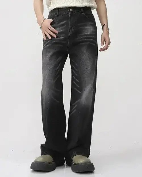 Japanese Brand × Vintage Vintage Straight Loose Denim Size US 33 - 2 Thumbnail