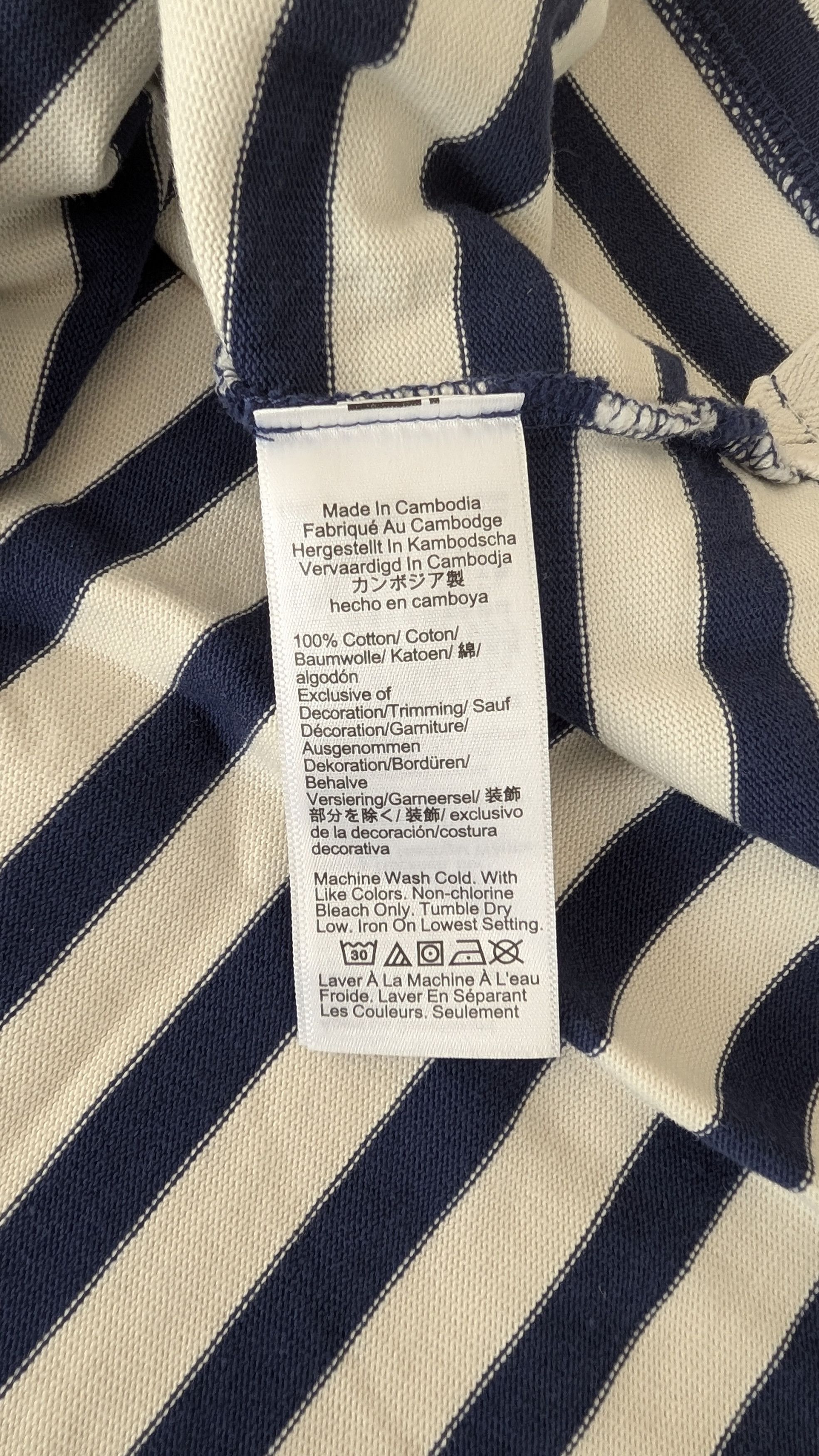 J.Crew J.Crew Rugby Shirt in Stripe Size US L / EU 52-54 / 3 - 6 Thumbnail