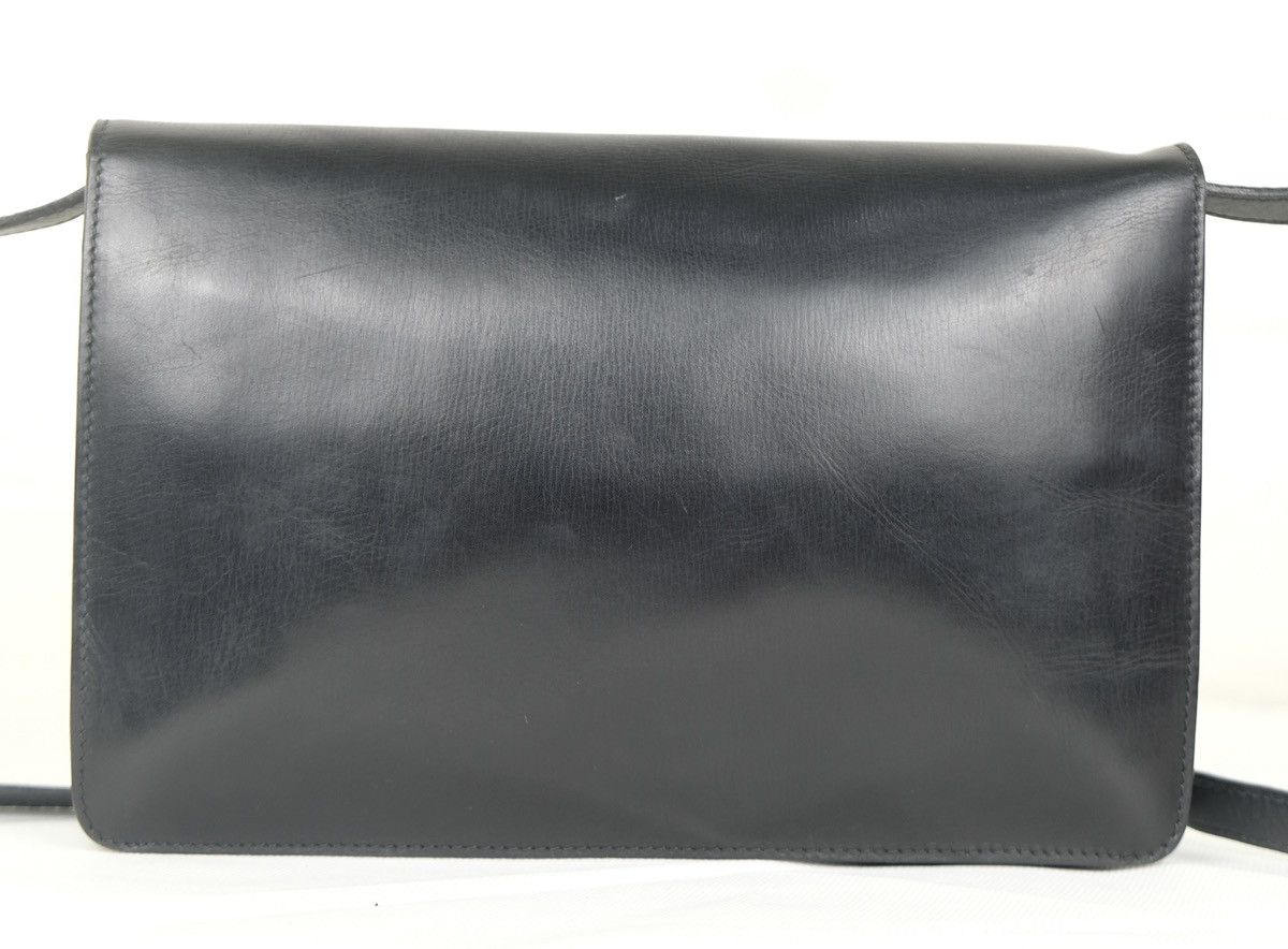 Celine Authentic Vintage CELINE Shoulder Bag Black Leather Size ONE SIZE - 3 Thumbnail