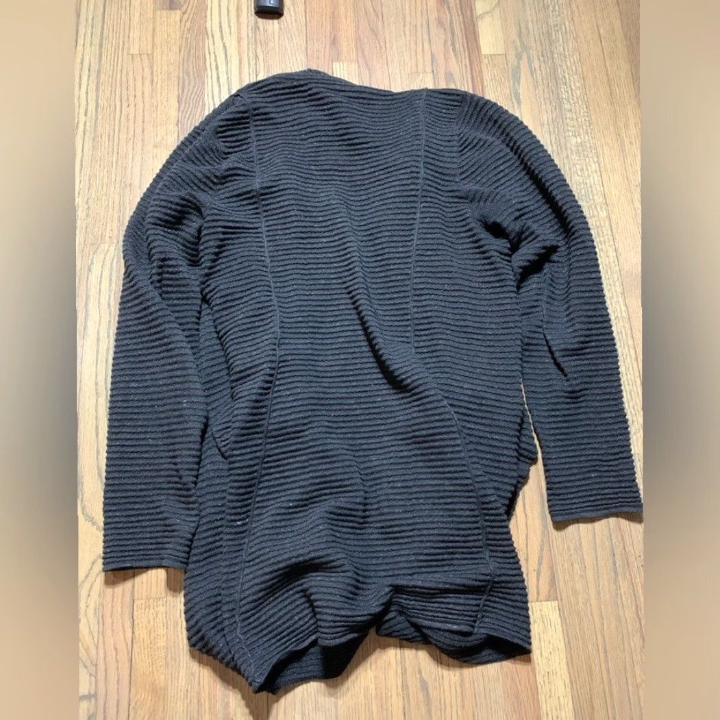 Eileen Fisher Eileen Fisher Cardigan Black Medium Women M Regular Cardigan Size M / US 6-8 / IT 42-44 - 5 Thumbnail