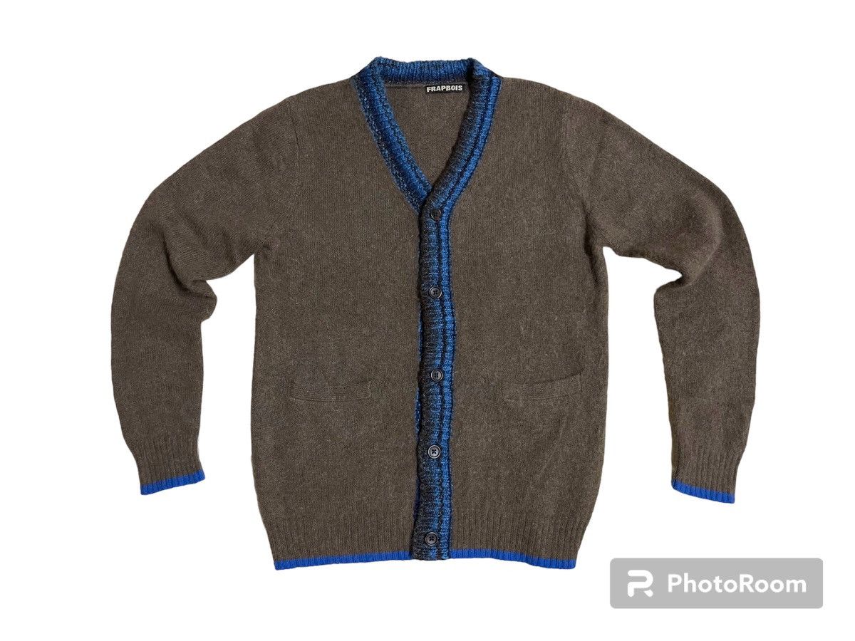 Frapbois × Issey Miyake × Japanese Brand Frapbois Bigi Sample Cardigan Knitwear Japan Size US M / EU 48-50 / 2 - 13 Thumbnail