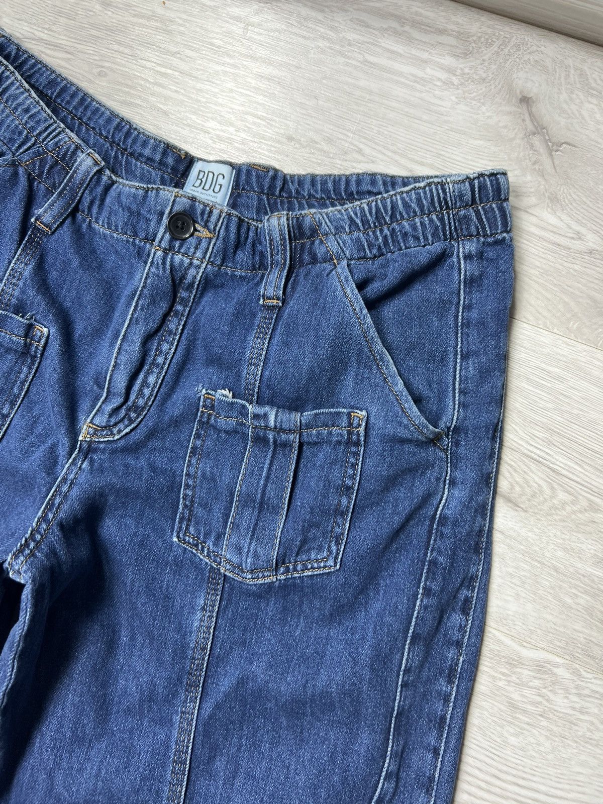 Bdg BDG Multi Pocket Baggy Denim Pants Wide Leg Jeans Size US 34 / EU 50 - 3 Thumbnail