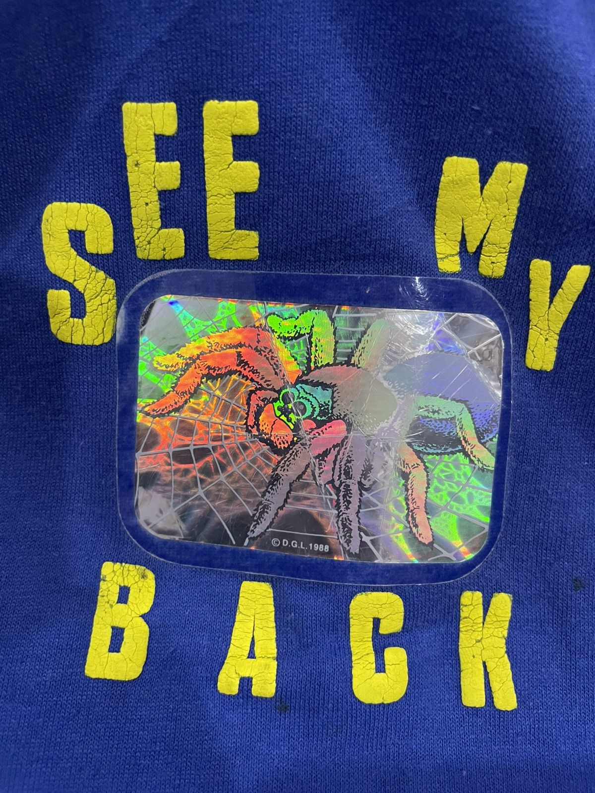 Vintage Very Rare 1988 Lazer Vision by Diversified Graphics Tee Size US S / EU 44-46 / 1 - 11 Thumbnail