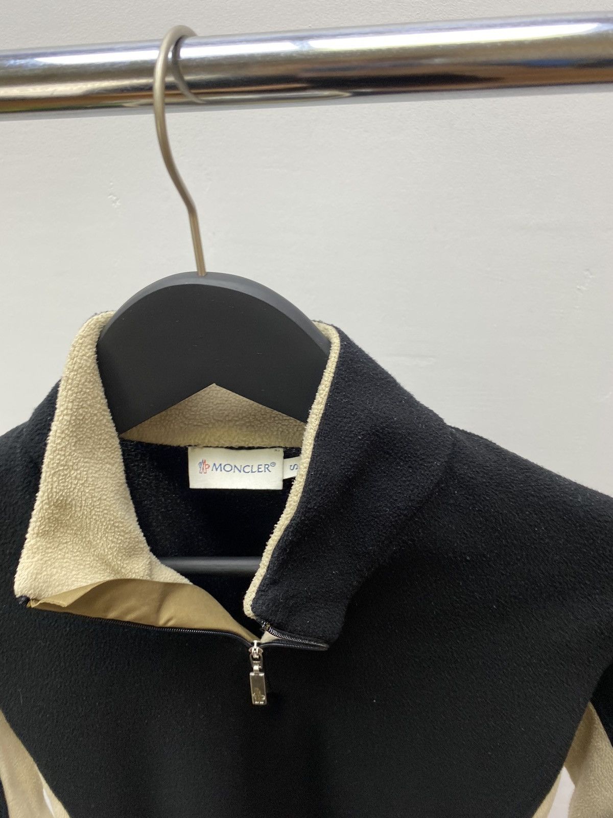 Moncler Moncler Women’s Black Ski Micro Fleece 1/4 Zip Pullover Size S / US 4 / IT 40 - 12 Thumbnail