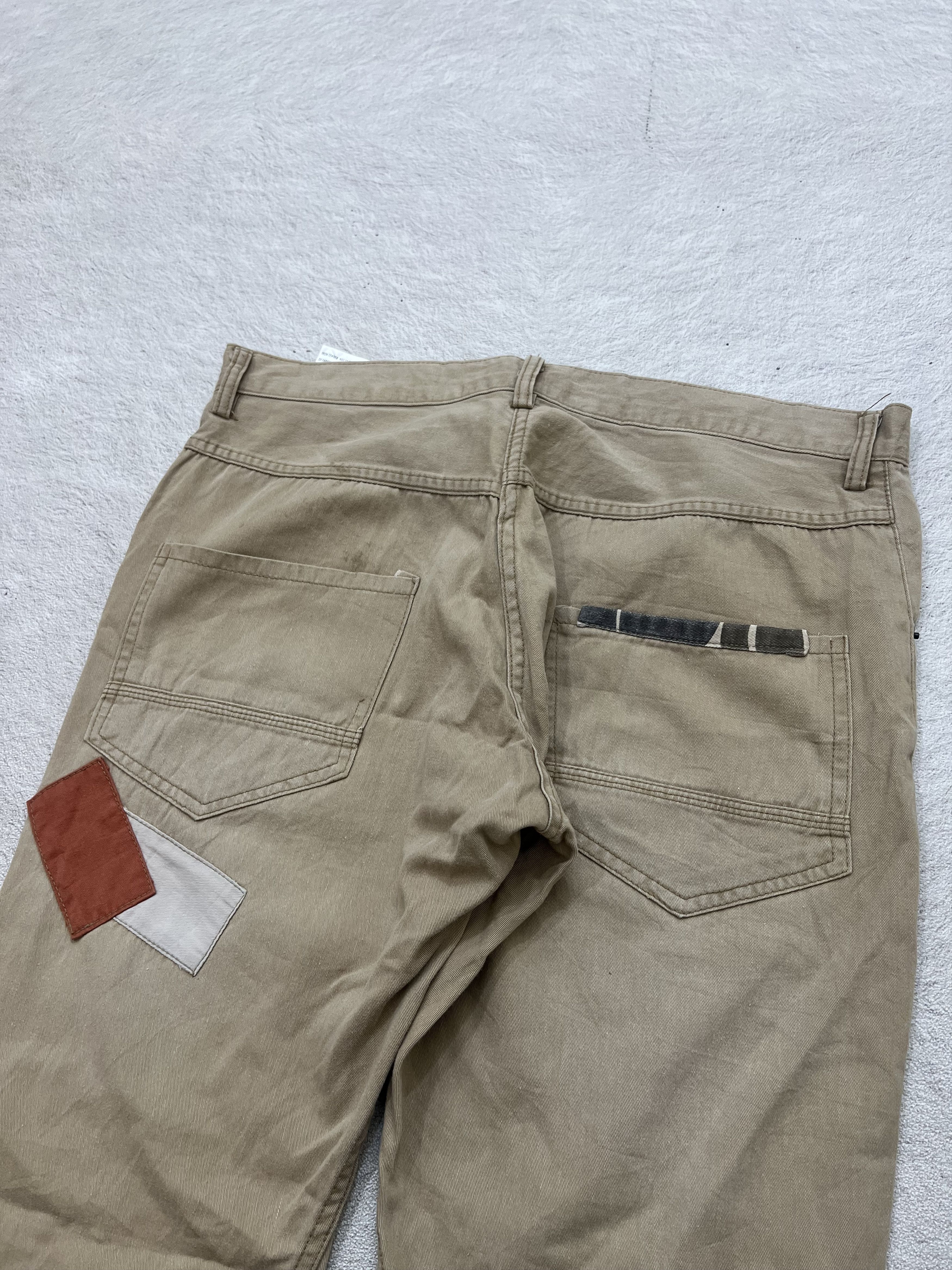 Japanese Brand 2000s Hysteric Patchwork Flare Bootcut Chino y2k Lgb Ifsix Size US 34 / EU 50 - 6 Thumbnail