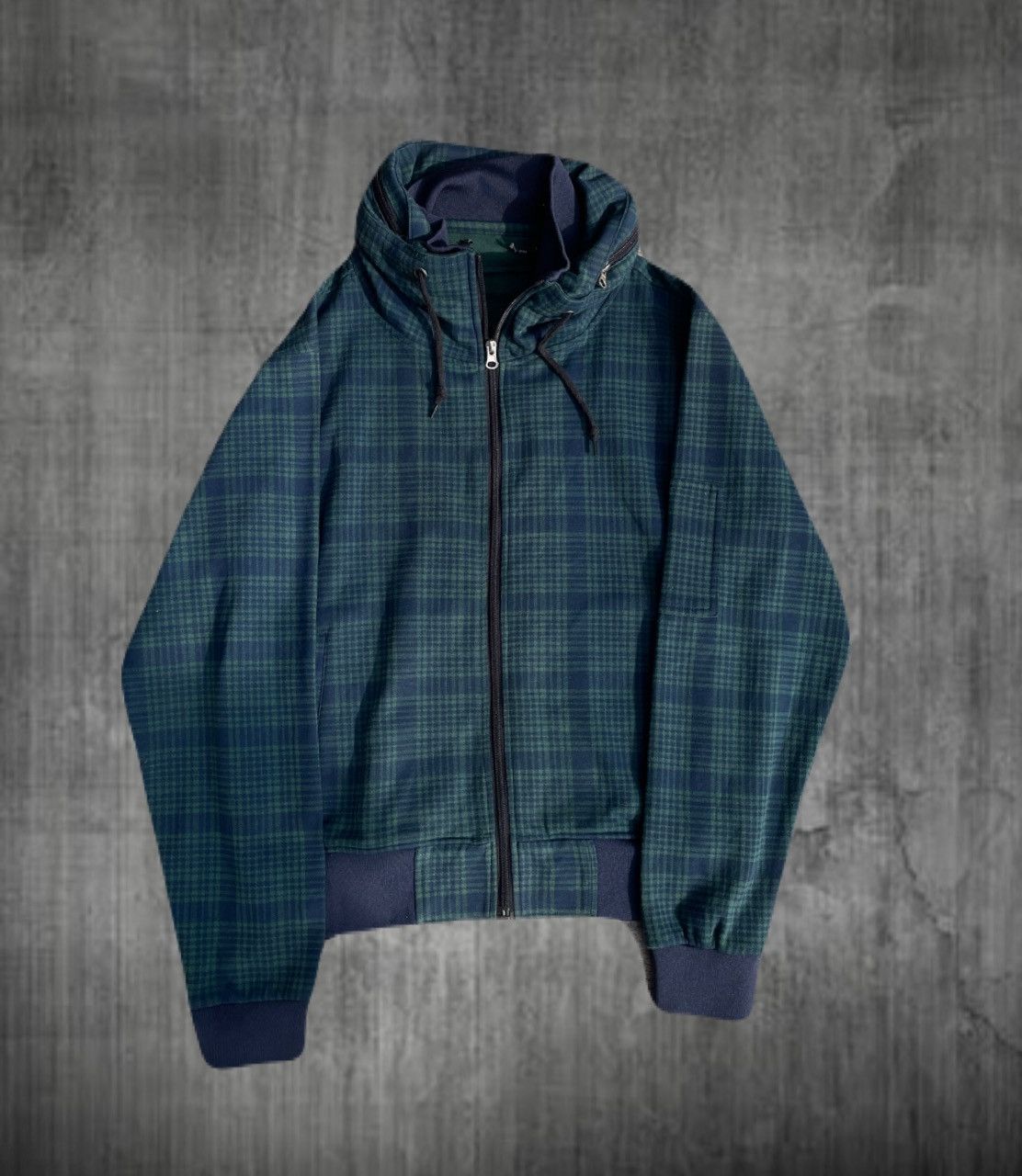 If Six Was Nine 2000s Japanese archive Vkei Bono Hooded Wool Zip