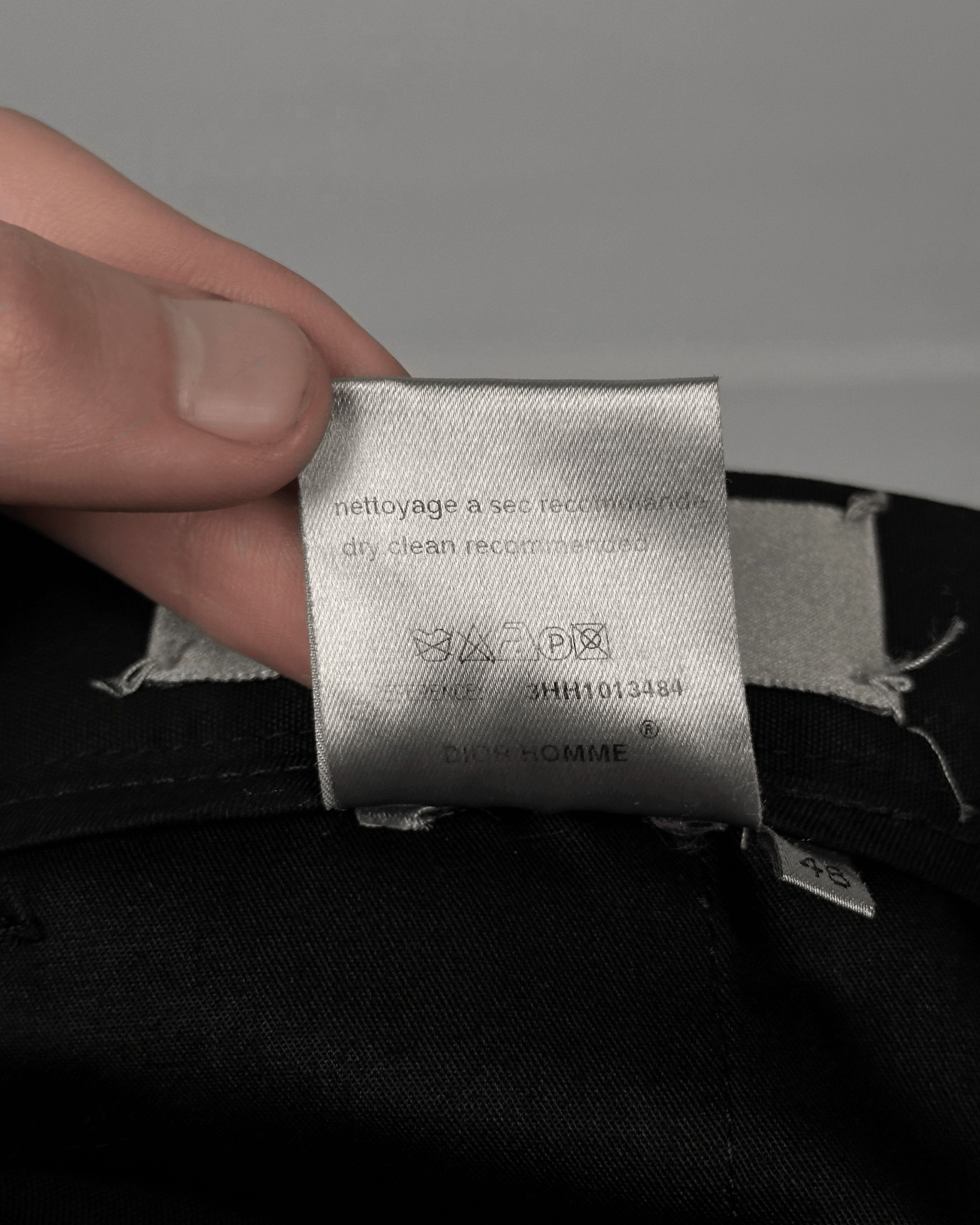 Dior × Hedi Slimane Dior Homme Luster Multi-Zip Pants Size US 30 / EU 46 - 11 Thumbnail