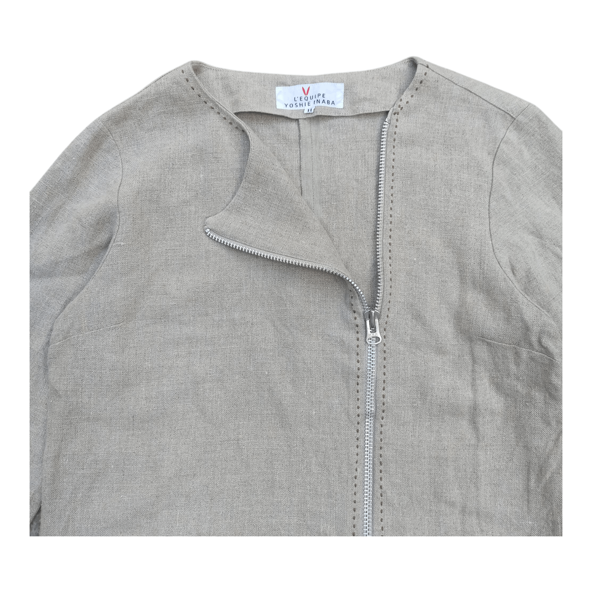 Japanese Brand L'equipe yoshie inaba designer hands stitch hemp Size M / US 6-8 / IT 42-44 - 9 Thumbnail
