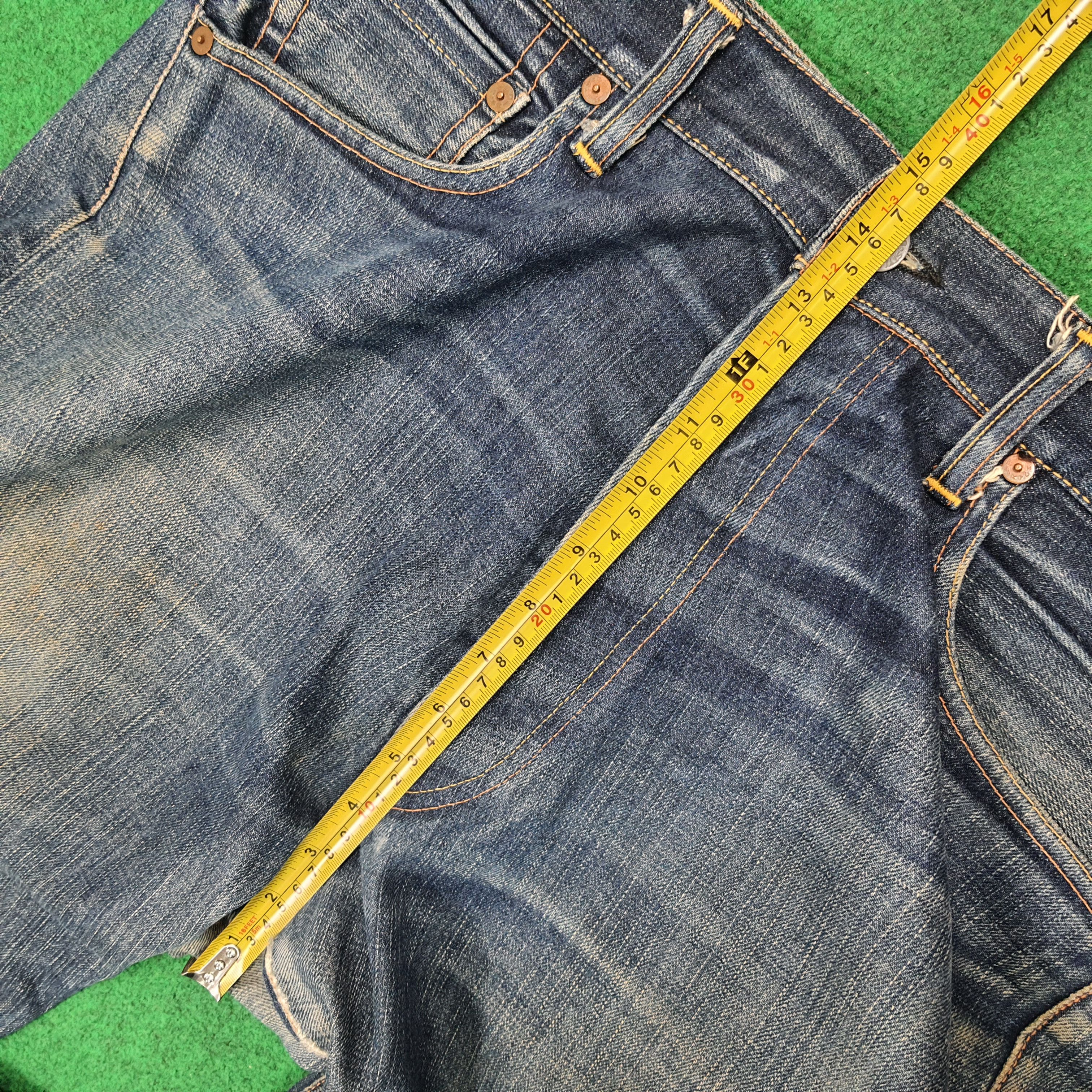 Evisu Vintage Evisu Japan Denim Custom Red Daicock Jeans C297N24 Size US 34 / EU 50 - 12 Thumbnail