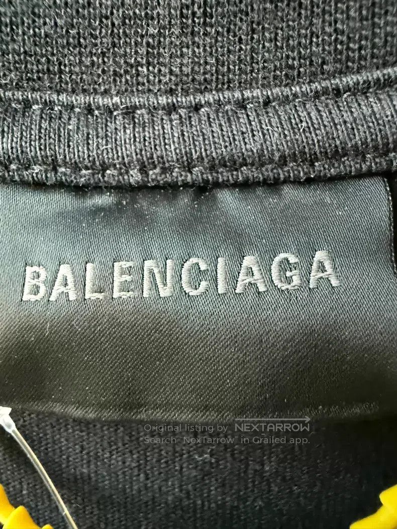 Balenciaga Balenciaga Chest Embroidery Buckle Short Sleeve Size US XS / EU 42 / 0 - 3 Thumbnail