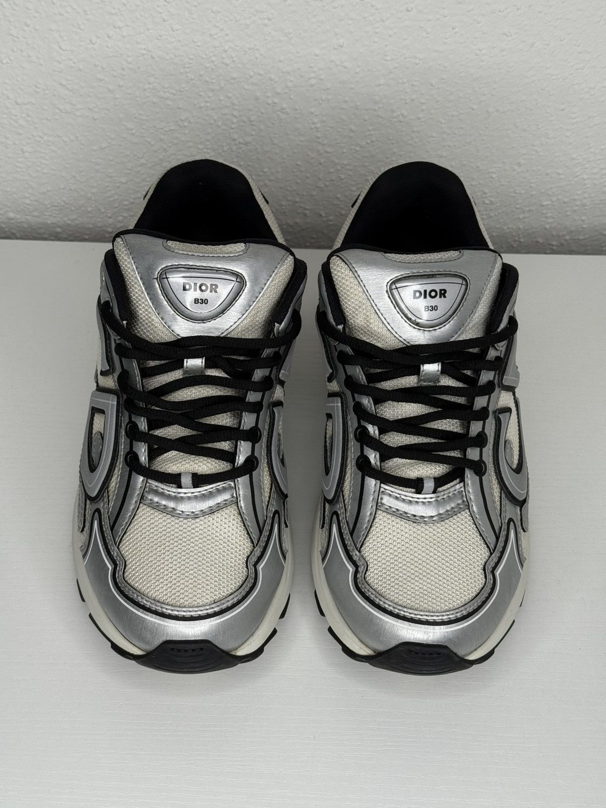 Dior Dior B30 White Silver Size US 9 / EU 42 - 13 Thumbnail