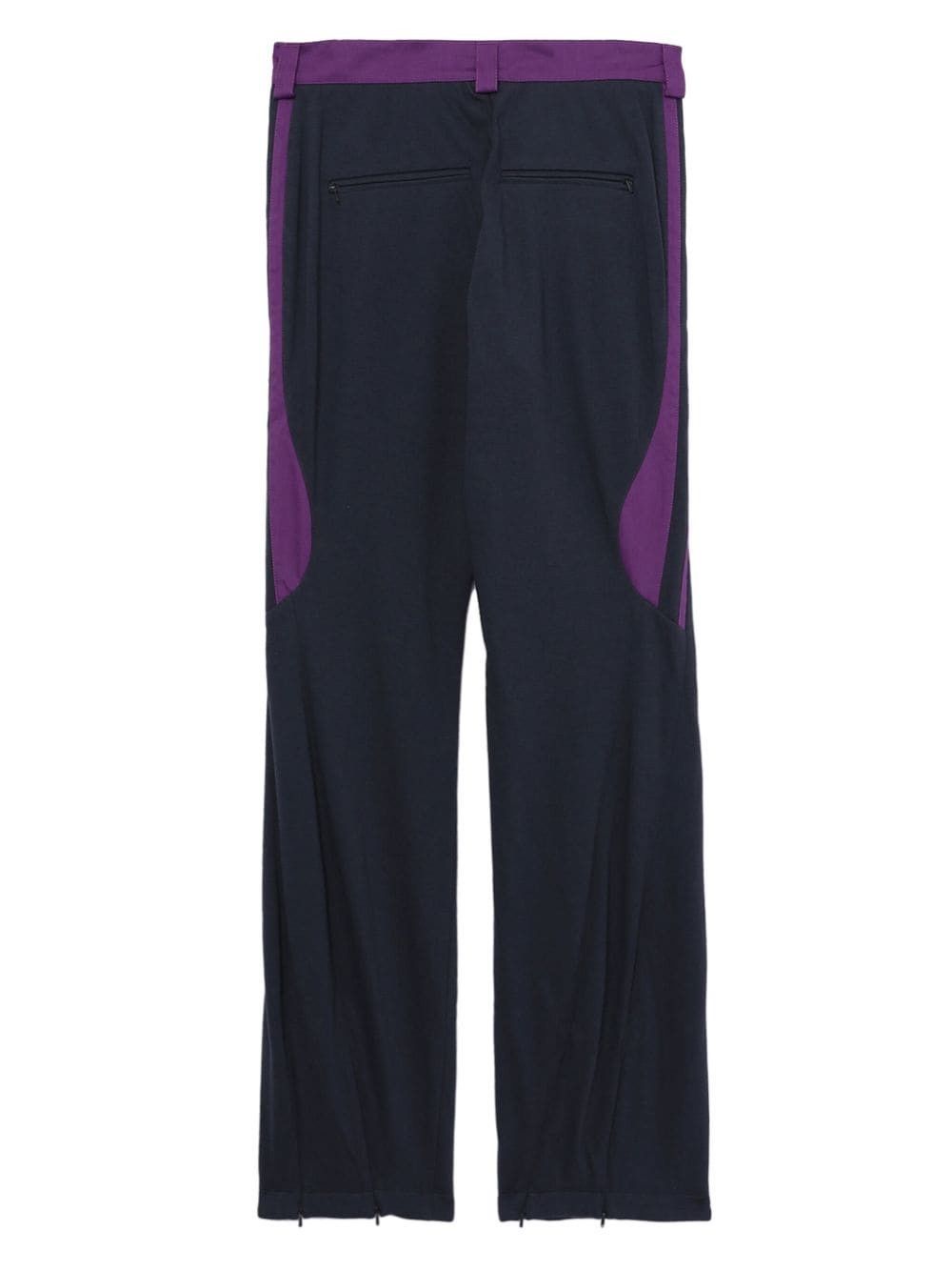 Kiko Kostadinov o1tko11224 Side-Line Pant in Black/Purple Size US 36 / EU 52 - 5 Thumbnail