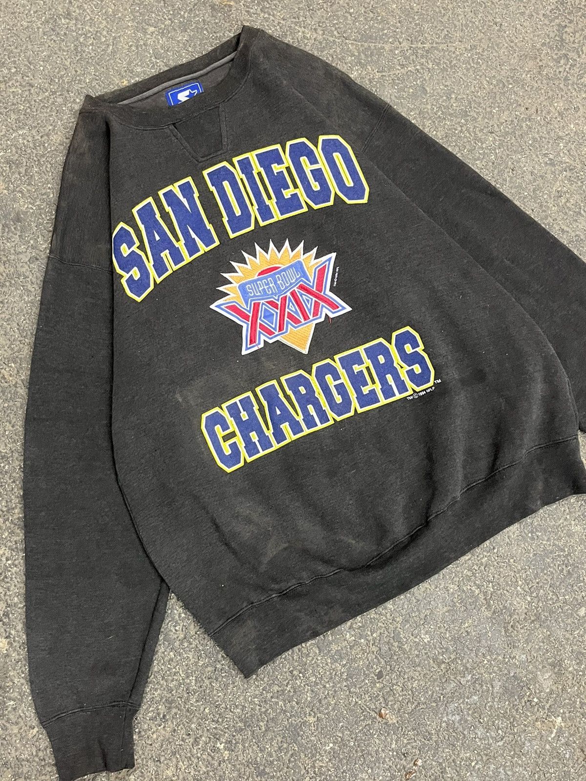 Vintage San Diego chargers vintage starter sweatshirt hype rare Size US L / EU 52-54 / 3 - 4 Thumbnail