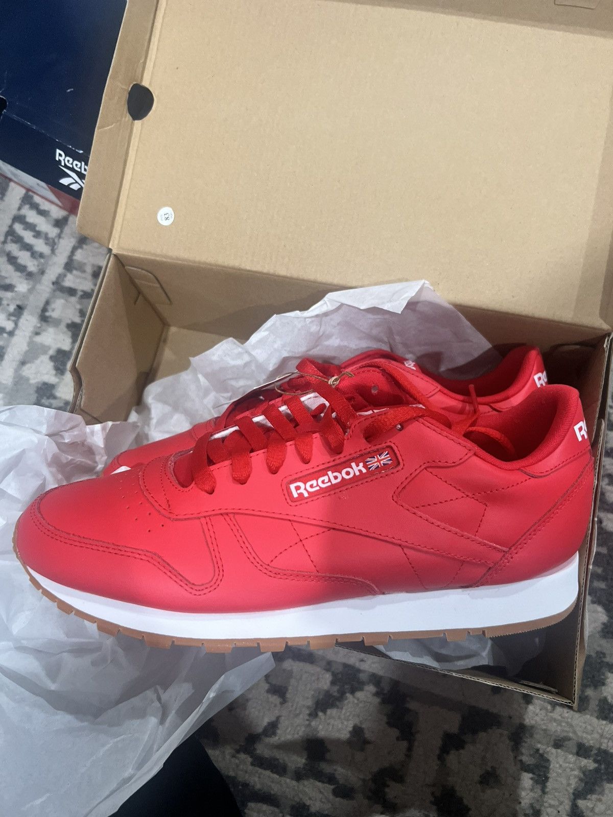 Reebok Reebok Red Classics Size US 12 / EU 45 - 2 Thumbnail