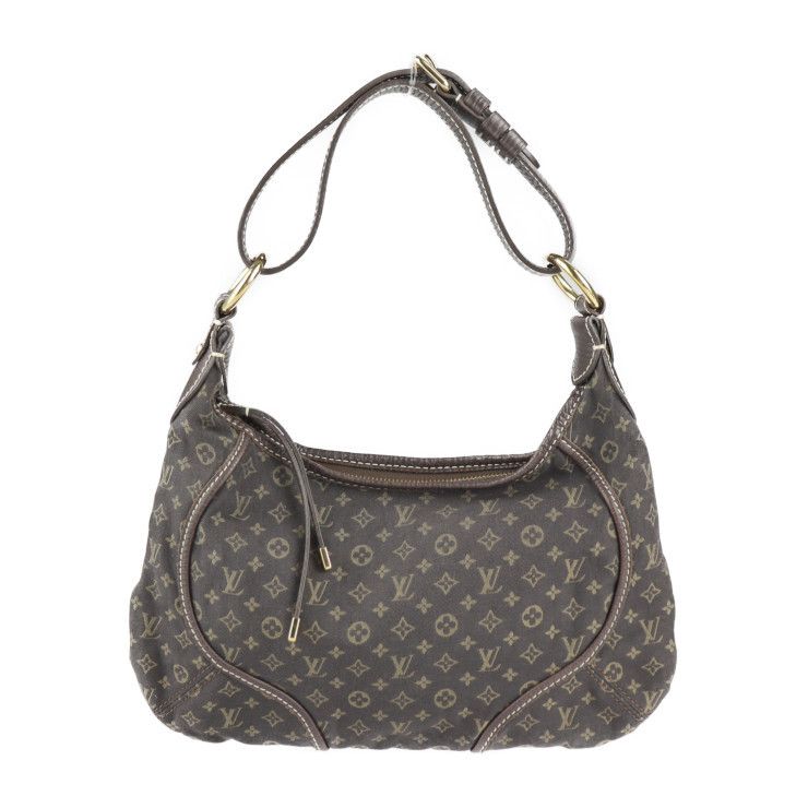 Louis Vuitton Manon PM Tote Monogram Minilan Leather Ebene
