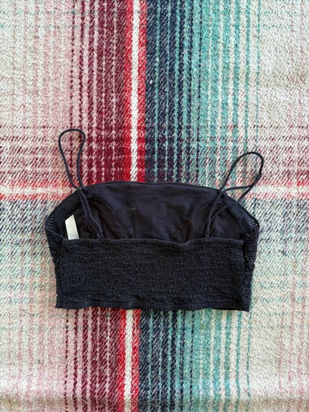 Free People Free People Black Lace Bralette One Size Size S / US 4 / IT 40 - 2 Thumbnail