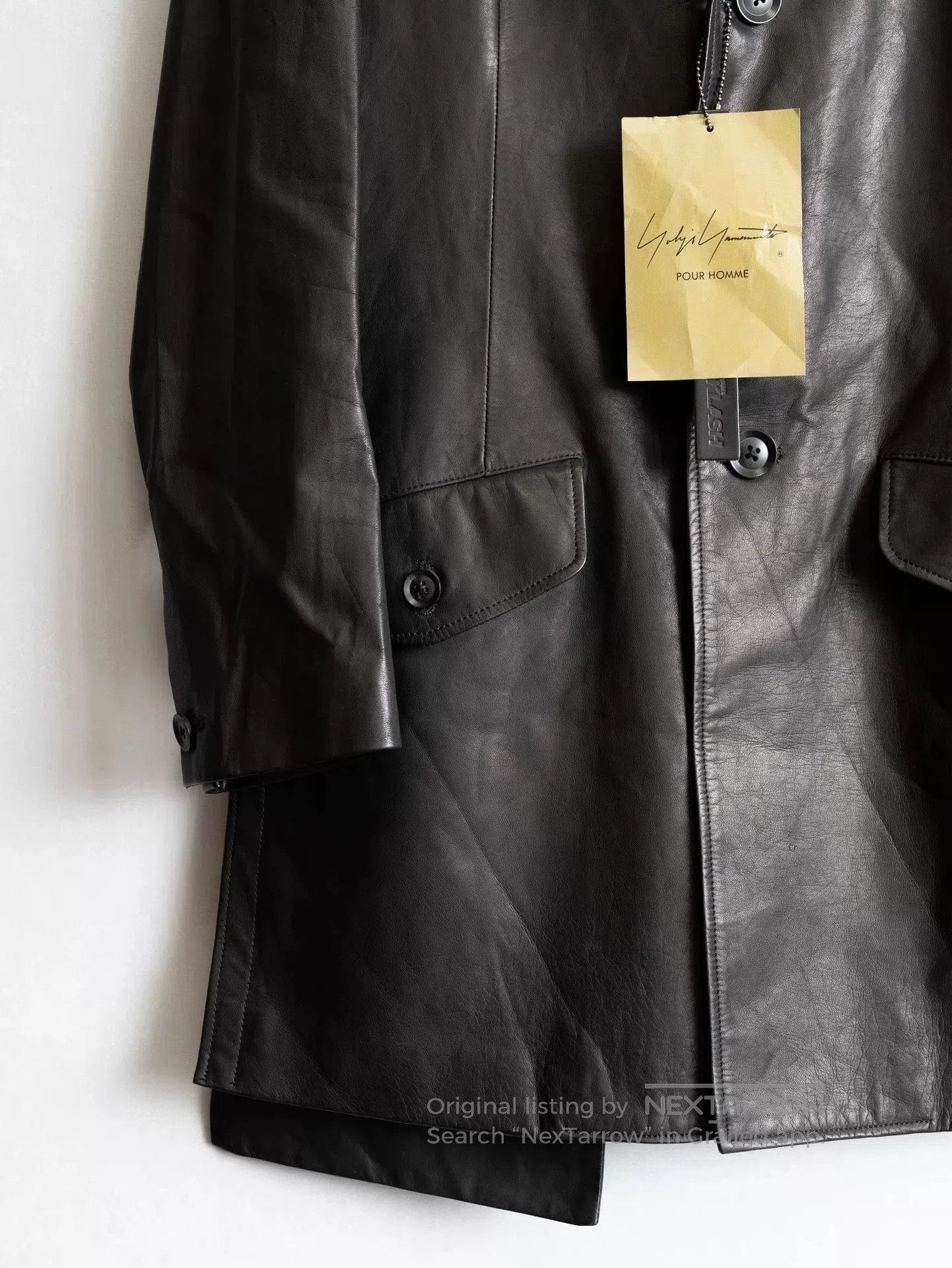 Isamu Katayama Backlash Yohji Yamamoto Isamu Katayama Leather Jacket. Size US M / EU 48-50 / 2 - 6 Thumbnail