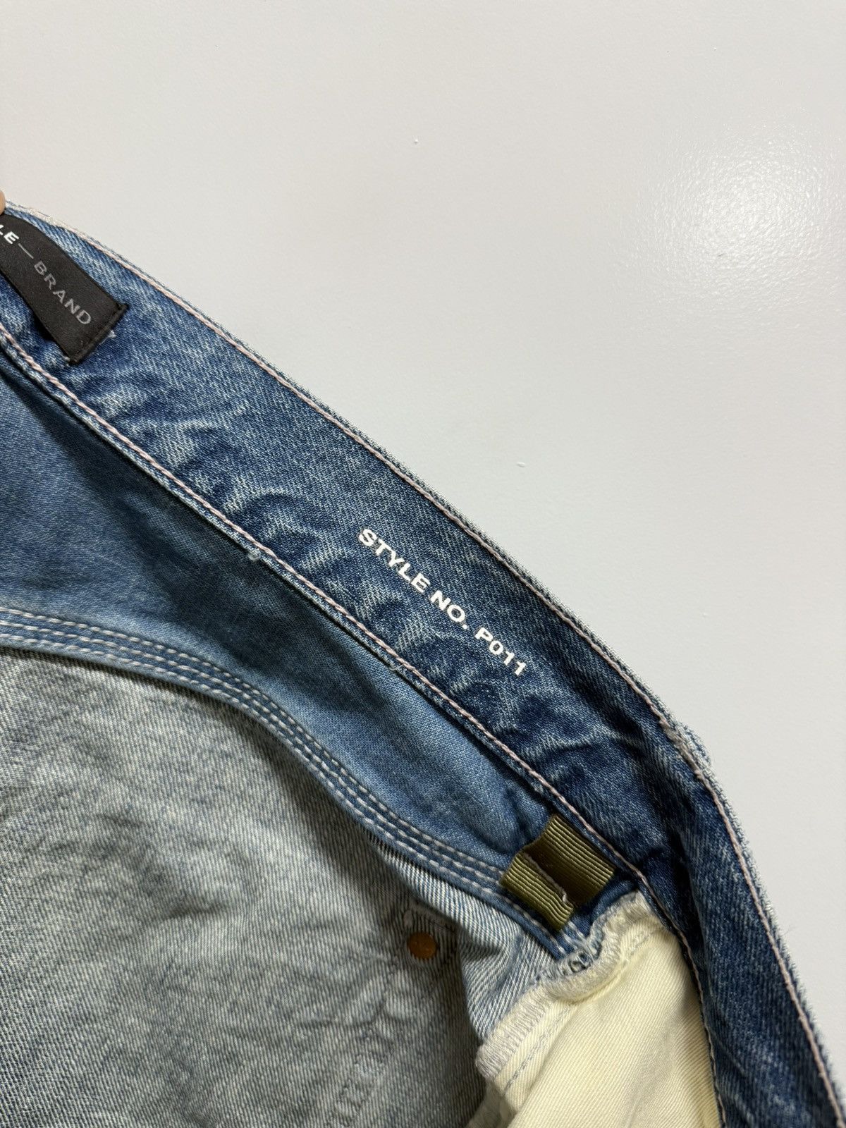 Purple Brand Purple Brand Paint Splatter Jeans Size US 31 - 11 Thumbnail