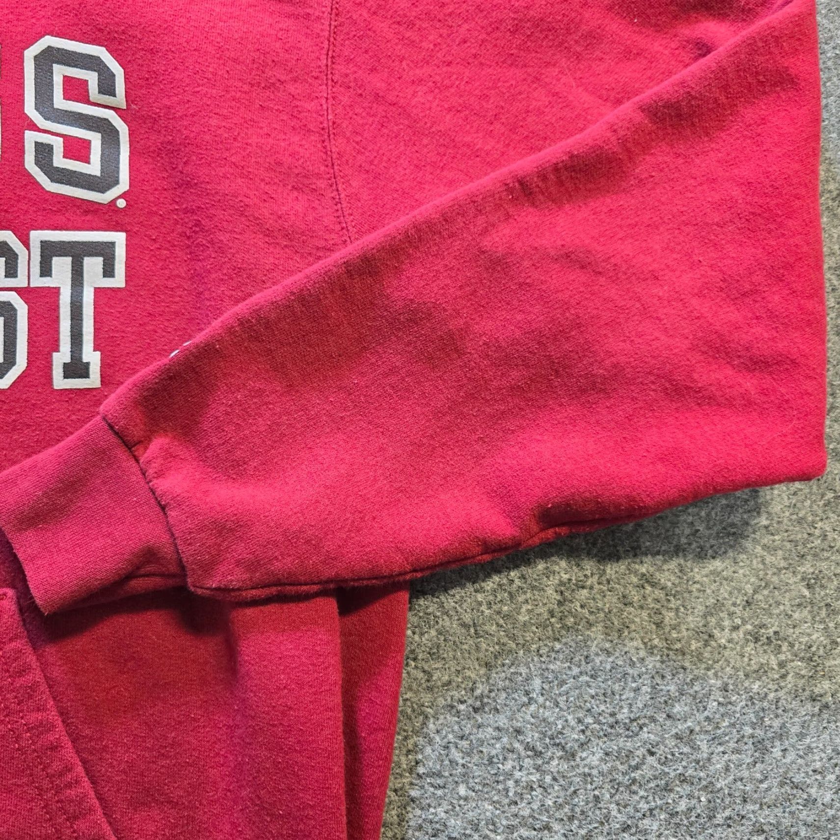 Champion Champion Hoodie Mens Size Medium Red U Mass Amherst Casual Pullover Hooded Pockets Lounge Size US M / EU 48-50 / 2 - 4 Thumbnail
