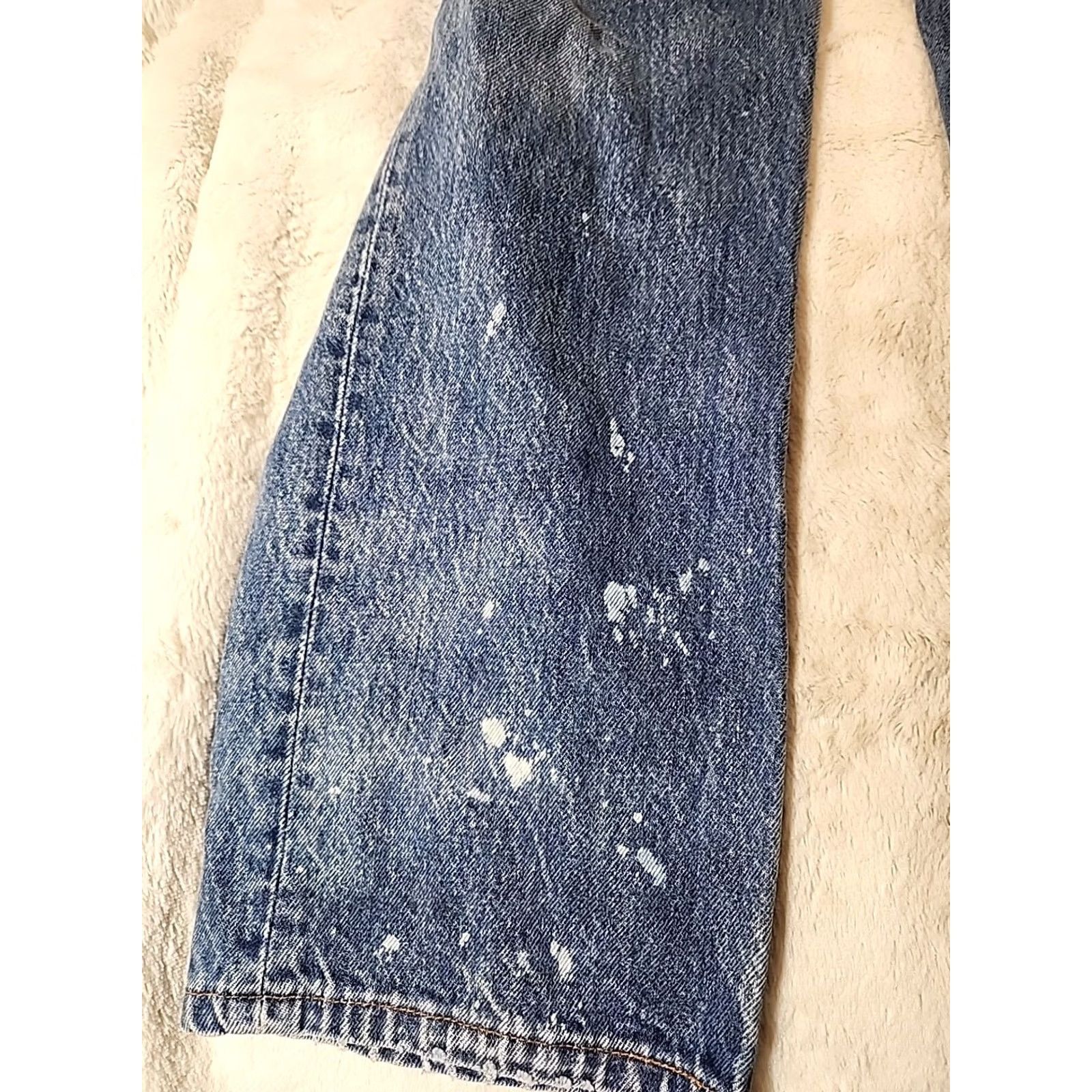 Levi's VINTAGE Levi's Levi Strauss & Co 501 Jeans Mens Blue 36 Straight Denim Size US 36 / EU 52 - 4 Thumbnail