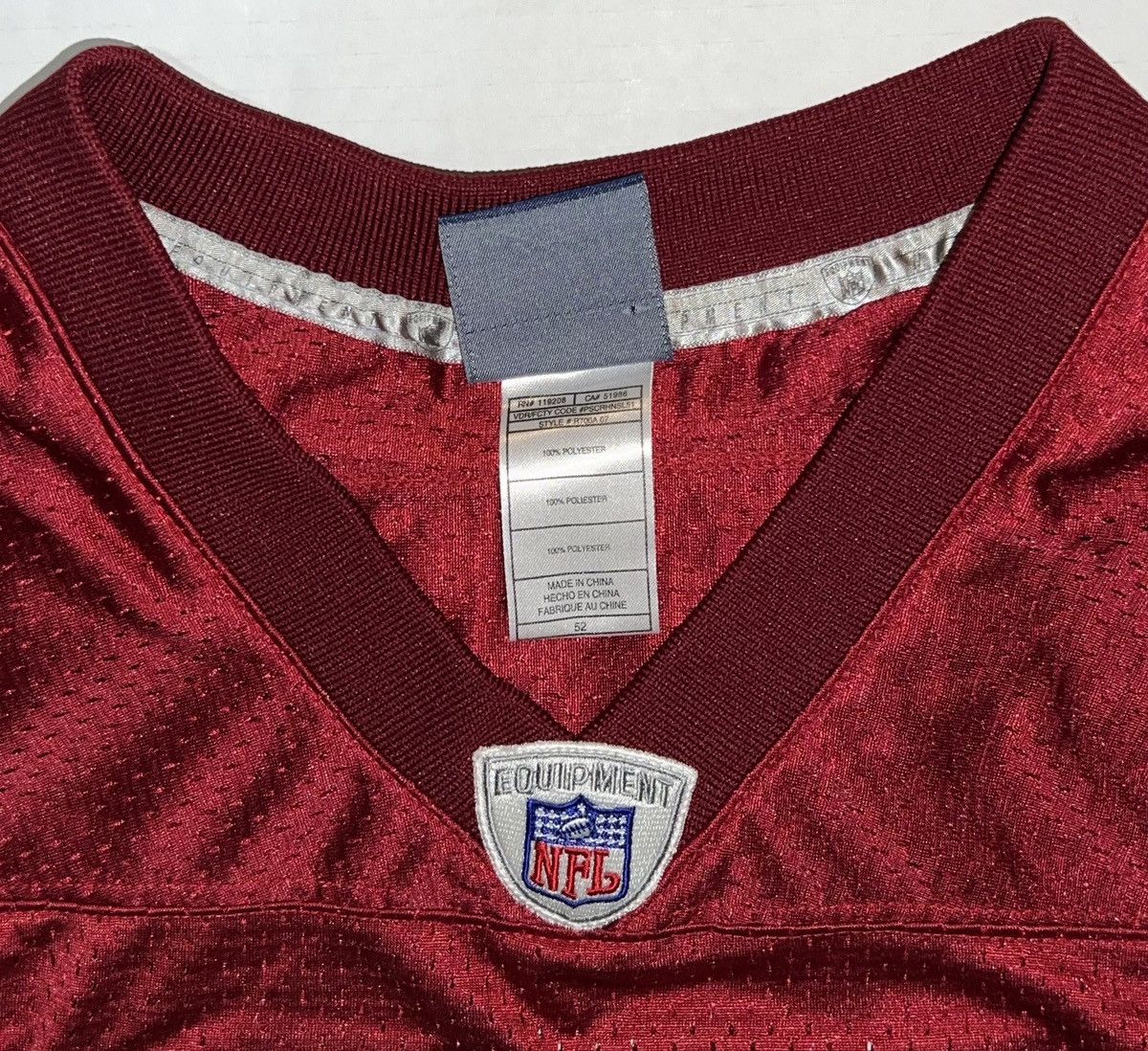 Reebok Vintage San Francisco 49ers Frank Gore Reebok Jersey Signed Size US XXL / EU 58 / 5 - 7 Thumbnail
