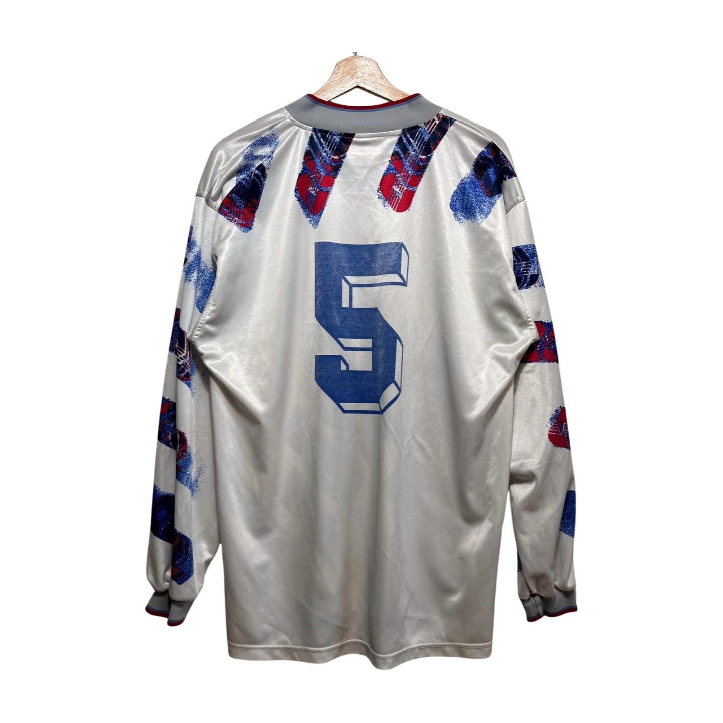 Vintage Vintage 90s Bundesliga Karlsruhe SC Erbacher Goalie Jersey L Size ONE SIZE - 3 Thumbnail