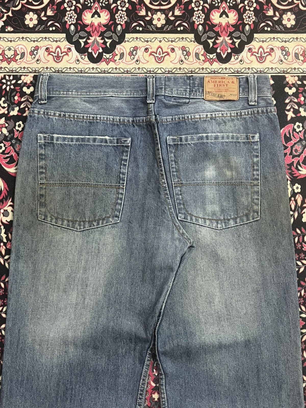 Abercrombie & Fitch Vintage Abercrombie & Fitch Distressed Loose Baggy Jeans Size US 36 / EU 52 - 7 Thumbnail