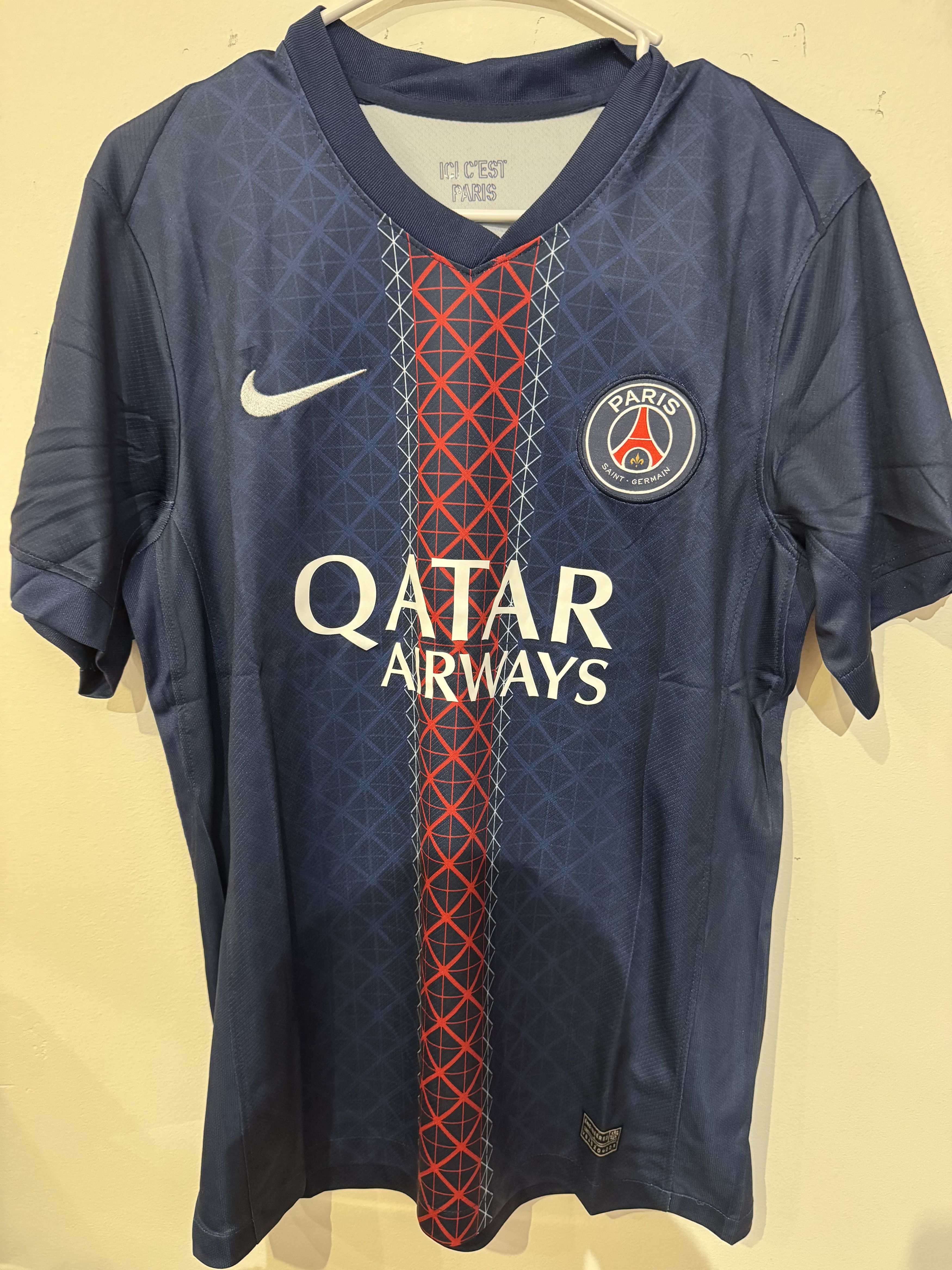 PSG Home Soccer Jersey NWT